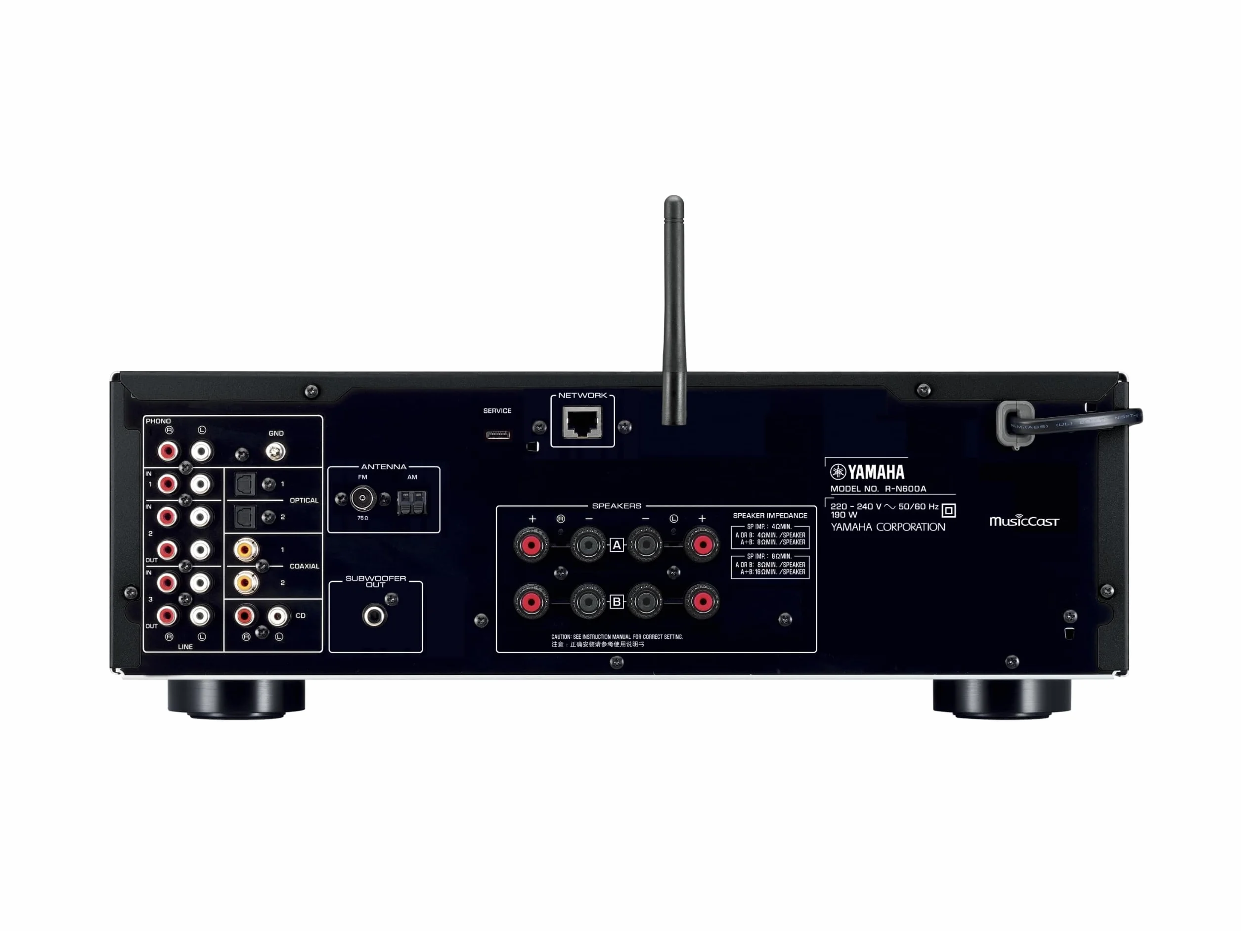 YAMAHA R-N600A AMPLI-Tuner HIFI POŁĄCZONY