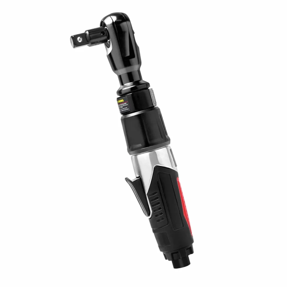 AEROPRO TOOLS Profesjonalny zestaw kluczy pneumatycznych z grzechotką 3/20.3 cm z adapterem napędowym 1/5.1 cm, pneumatyczny klucz udarowy do automatycznej konserwacji, napraw 50 stóp