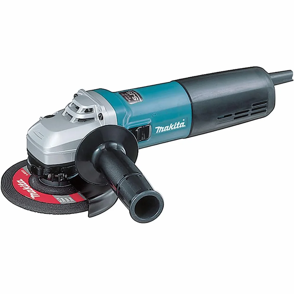 Makita Szlifierka kątowa 9565CRJX2 1400 W AVT 125/115 mm – stała prędkość + nasadka ssąca