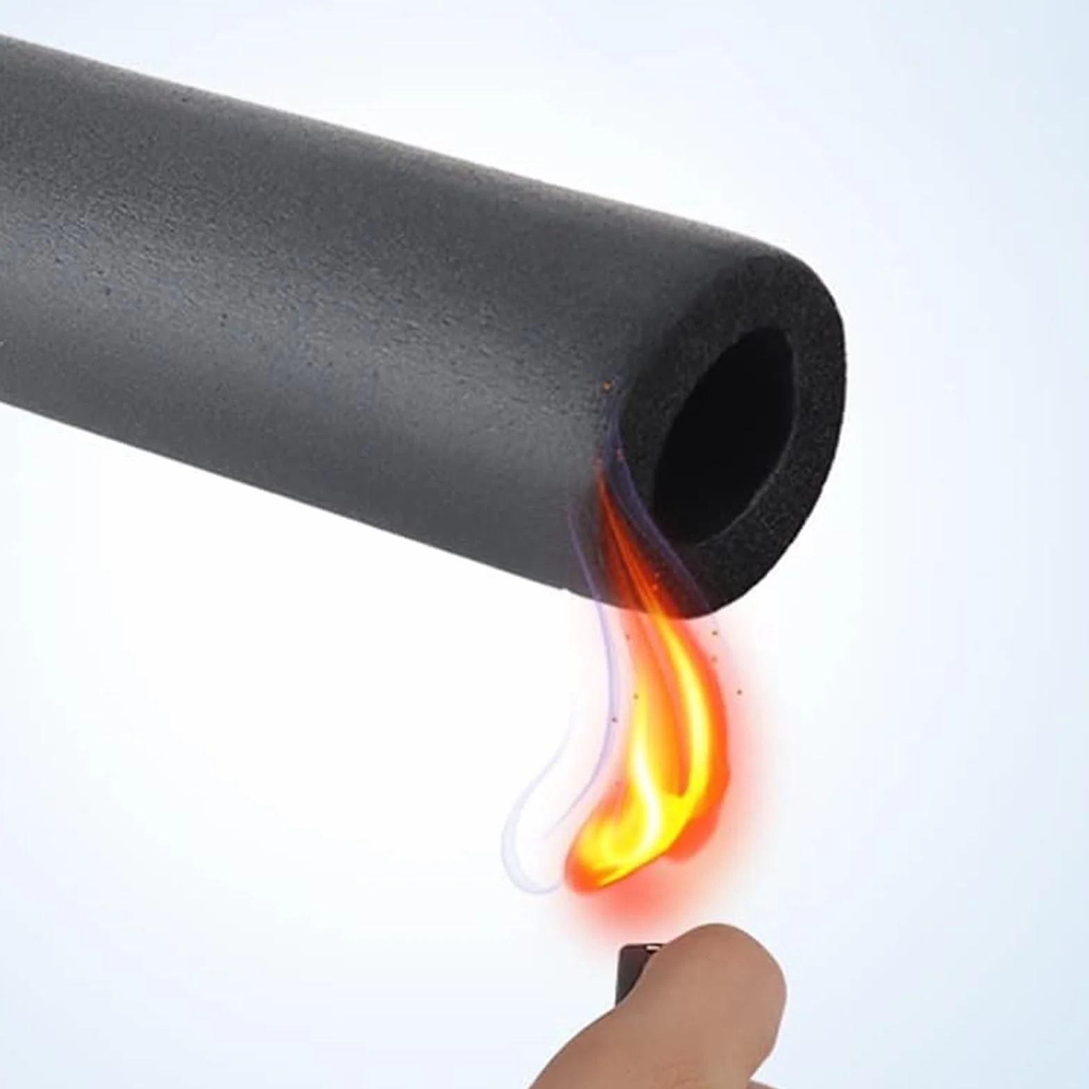 Antifreeze Insulation Wrap, Thick Heat Preservation Foam Tube, Pipe Insulation Tubing, For Plumbing Freeze Protection Exercise Handle(20mmx30mmx2m)