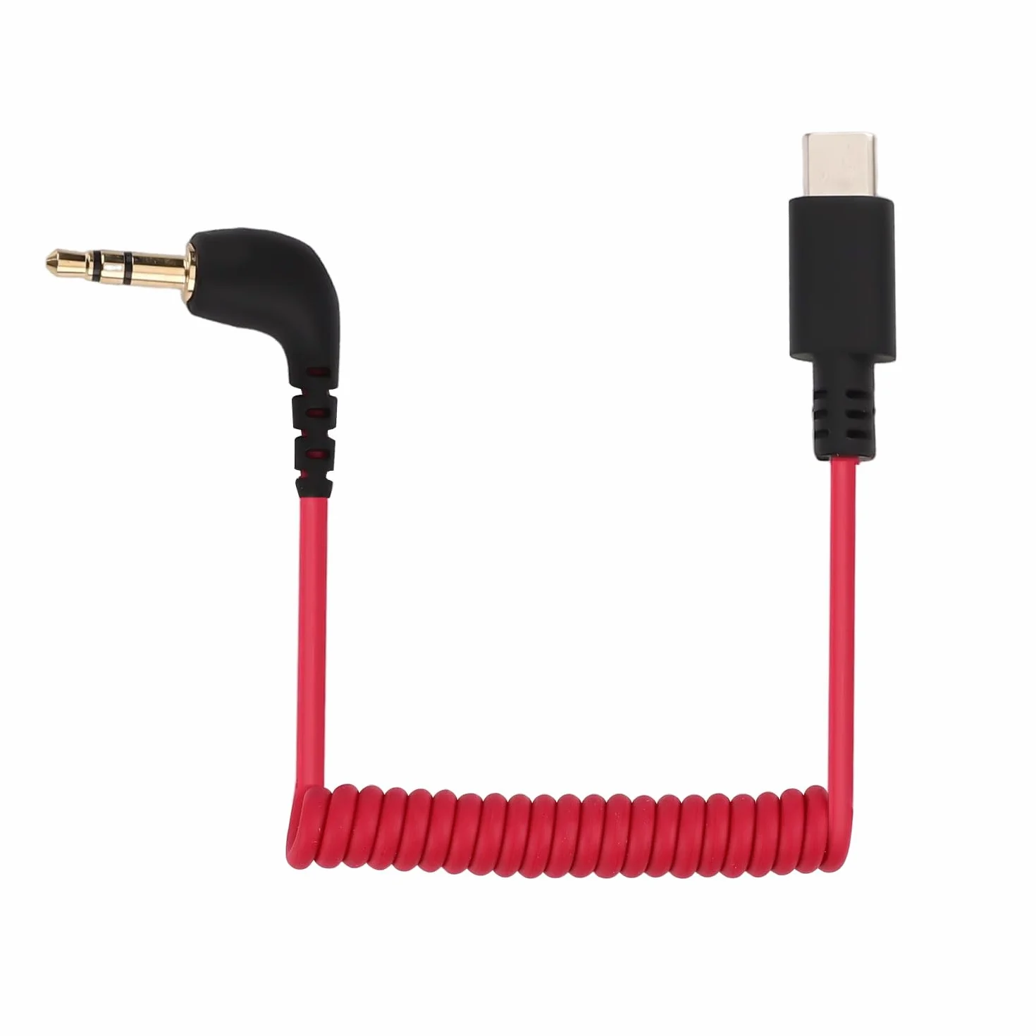 USB C do 3,5mm TRS Mikrofon Adapter Kabel dla Rode Wireless GO 2, Hollyland Lark M1/M2/MAX, iPhone 15