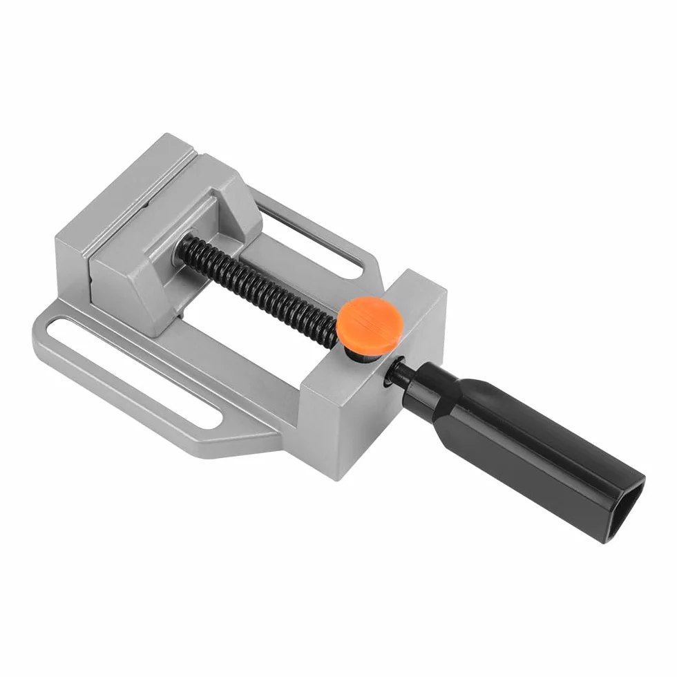 Hoteche imadło szybkie, 68 mm, stop aluminium, srebro, 376 g, imadło maszynowe