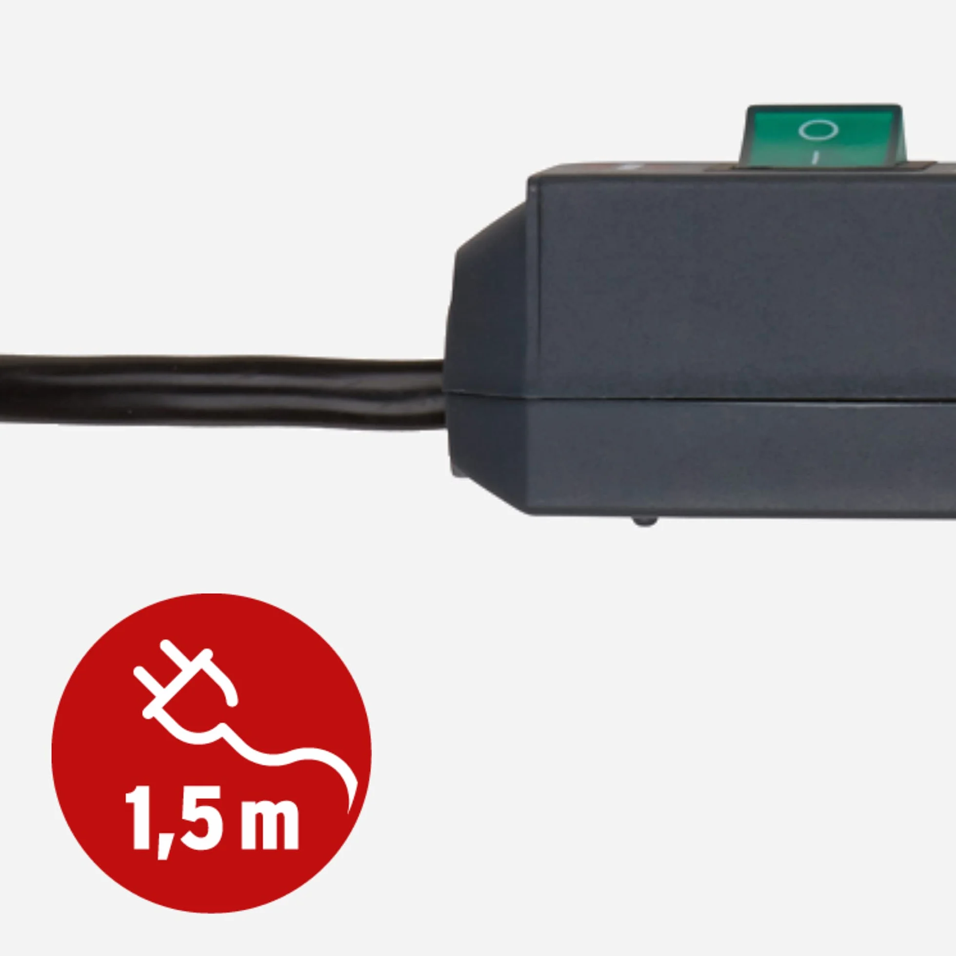 Brennenstuhl Eco-Line - Überspannungsschutz - 3 Ausgangsstecker