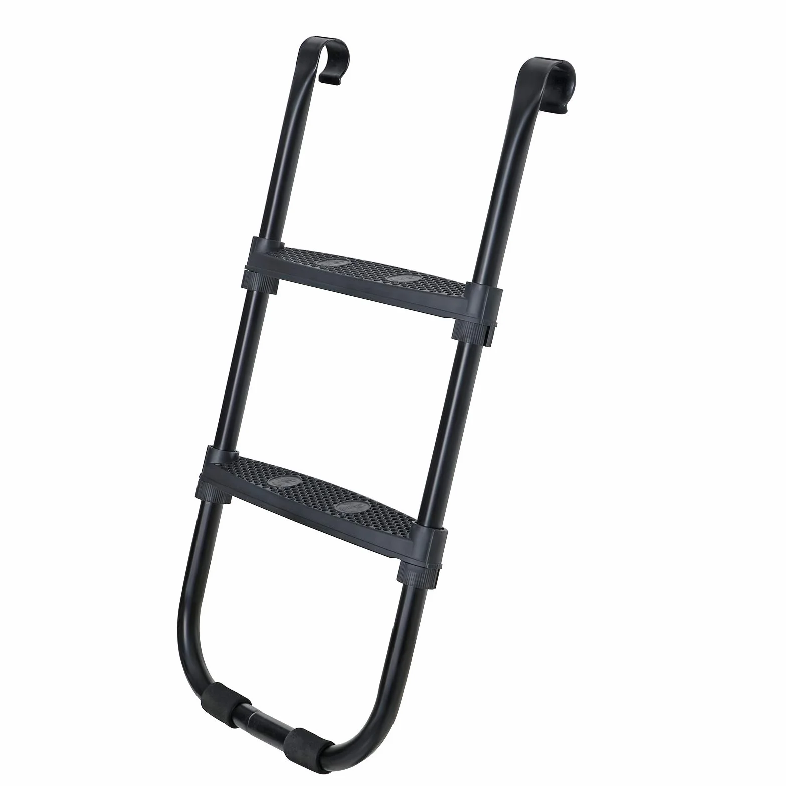 SONGMICS Drabinka do trampoliny, drabinka antypoślizgowa do trampolin, z metalowym stelażem, z szerokimi stopniami