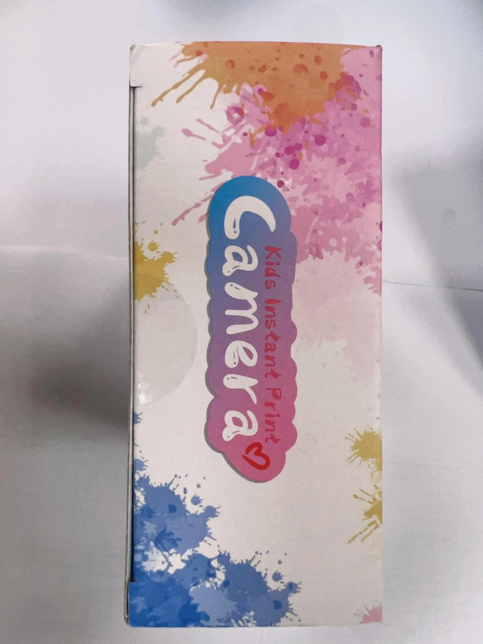 Aparat cyfrowy do natychmiastowego druku dla dzieci 2,4 cala 1080P ekran 32 GB karta SD, długopis 5 kolorów prezenty dla chłopców i dziewcząt