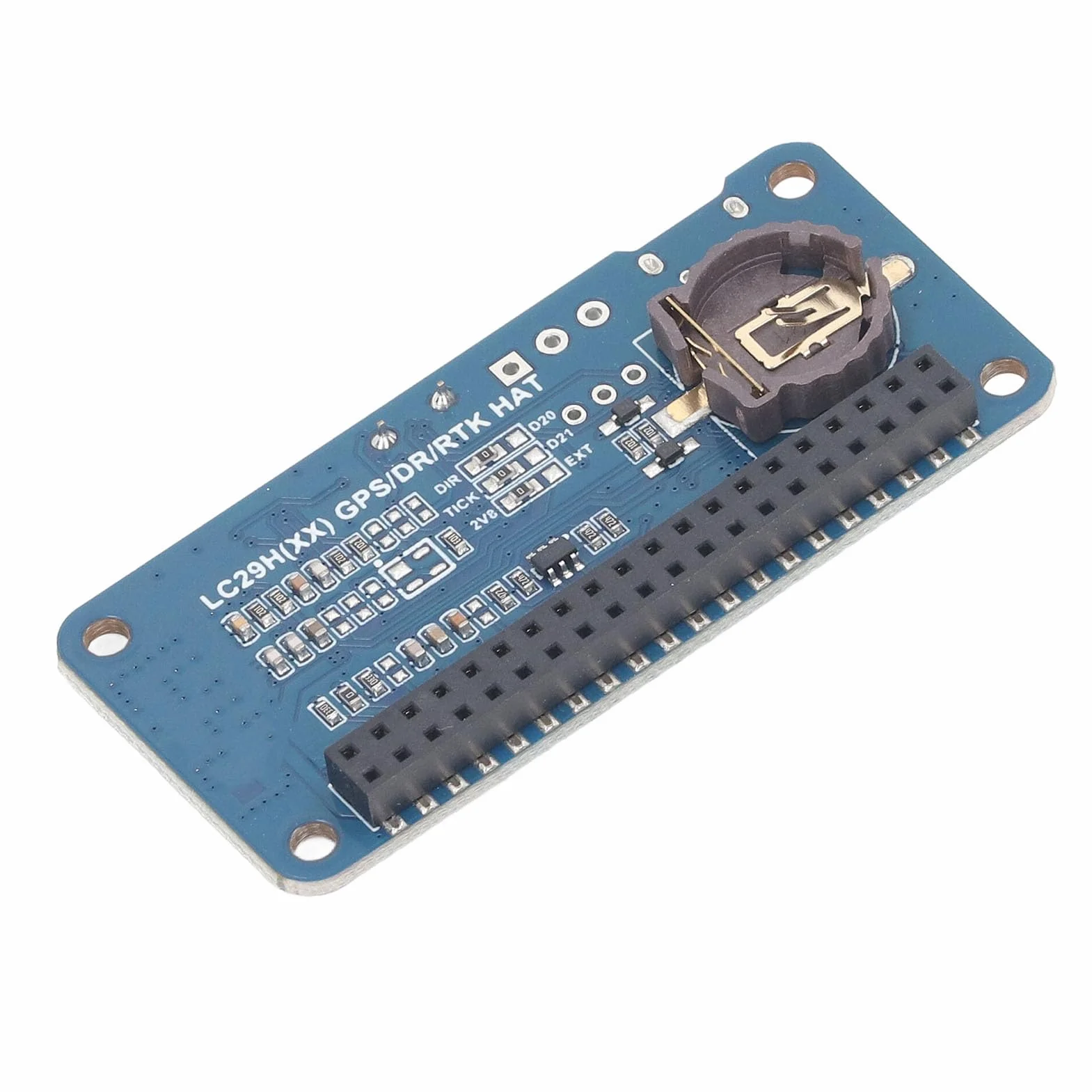 ASHATA Moduł GPS Dwuzakresowy L1 L5 GNSS RTK LC29H DA HAT