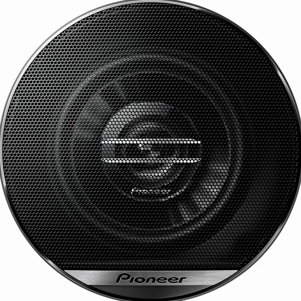 Pioneer TS-G1020F 2-drożny głośnik współosiowy do samochodów (210 W), 10 cm, mocny dźwięk, membrana IMPP zapewnia optymalny bas, moc znamionowa 30 W, głębokość zabudowy 43 mm, czarny, 2 głośniki