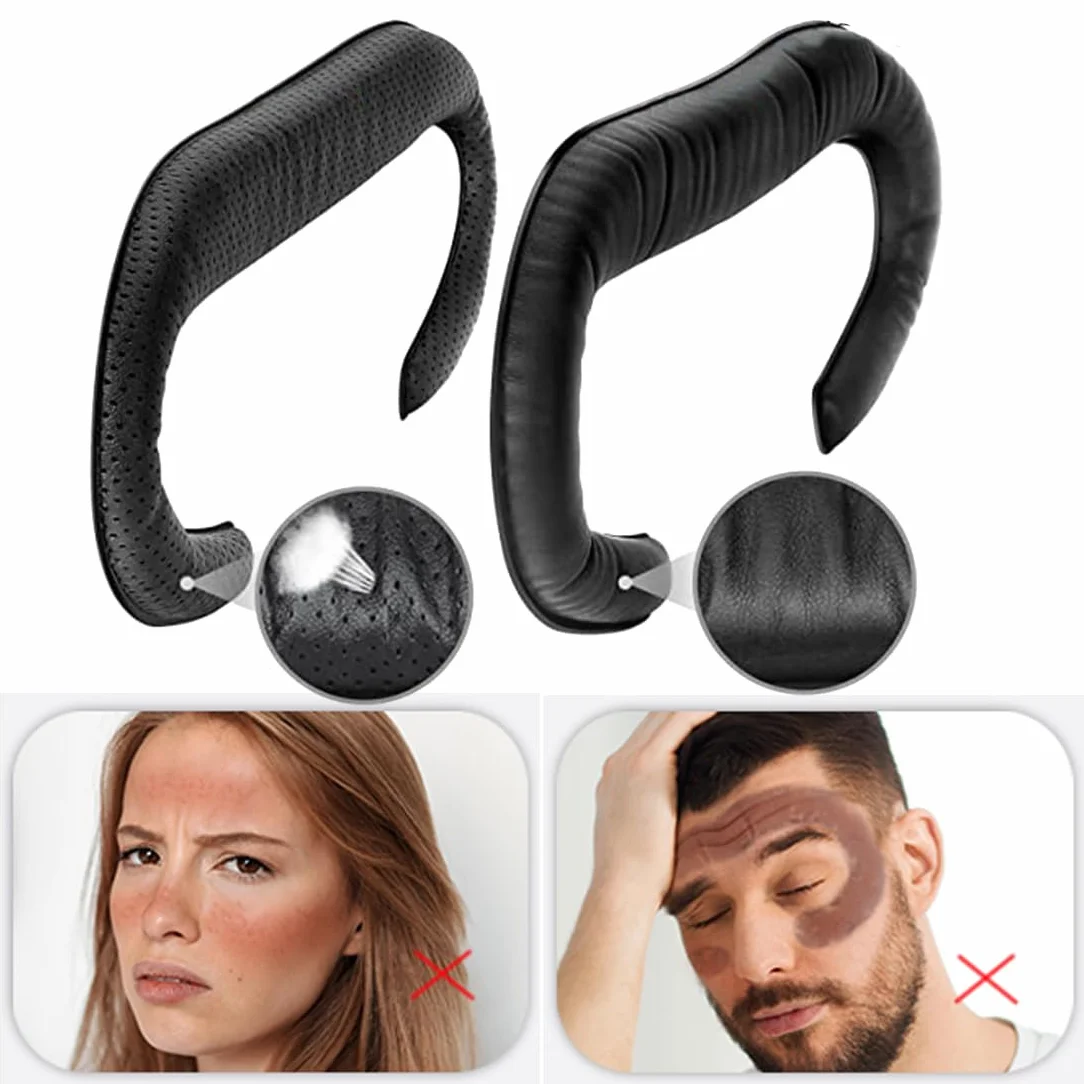 AMACOAM Interfejs twarzy dla Oculus/Meta Quest 2, 5 w 1 Zestaw VR Face Cover, podkładka wymienna, osłona nosa, Anti-Light, uchwyt dystansowy
