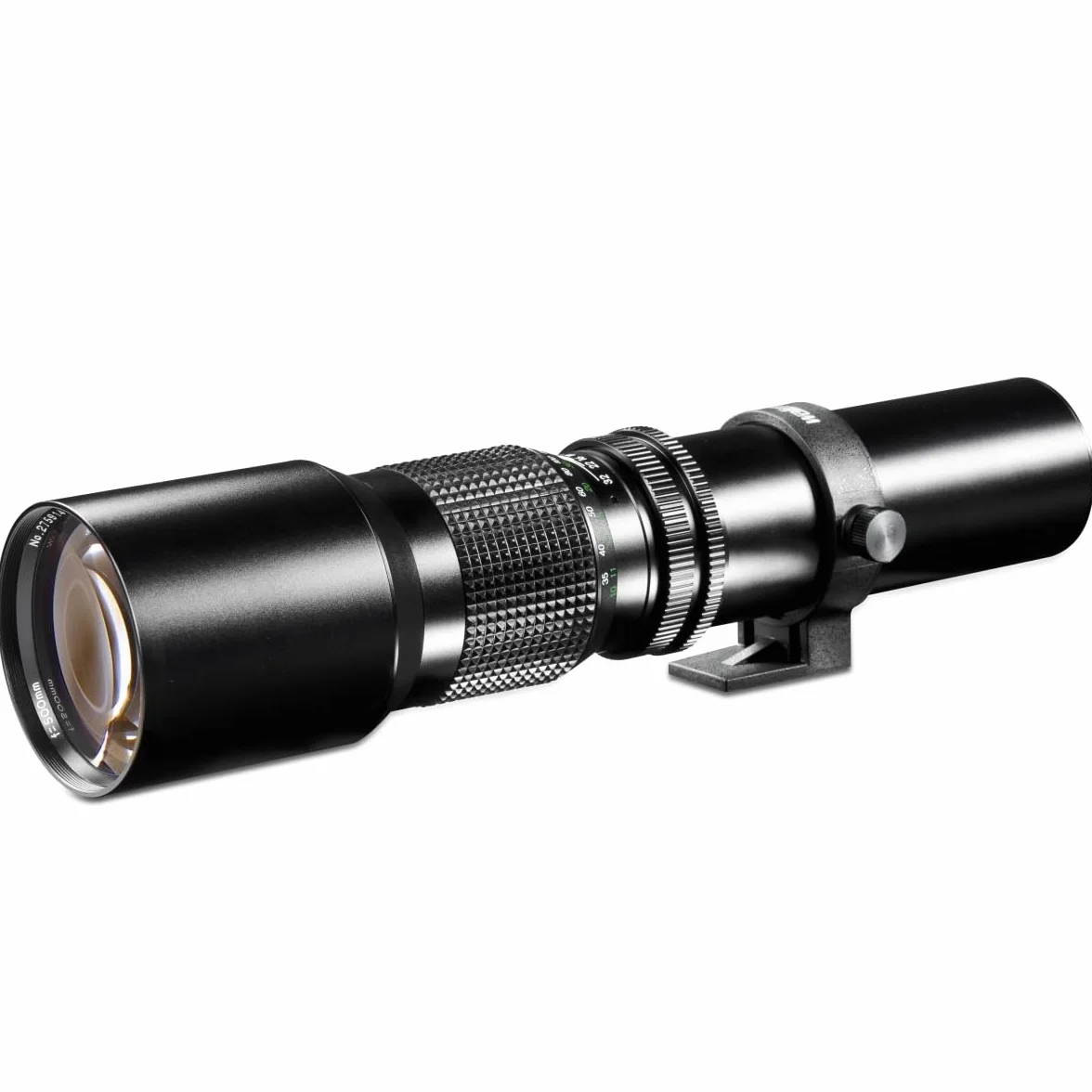 Walimex pro 500mm f/8 Teleobiektyw stałoogniskowy do Sony E, kompatybilny z DSLR APS-C i pełną klatką, obiektyw manualny z mocowaniem statywowym i wbudowaną przysłoną