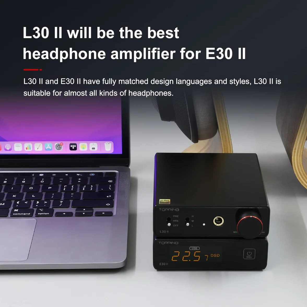 Topping E30II DAC USB Hi-Res (czarny)