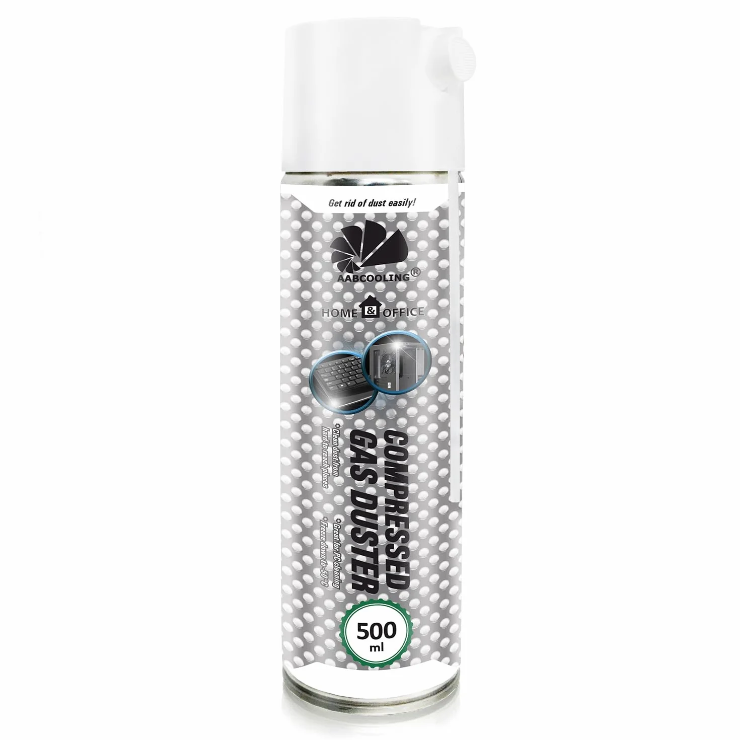 AABCOOLING Sprężony Gaz Duster 500ml - Sprężone Powietrze do Czyszczenia Komputera