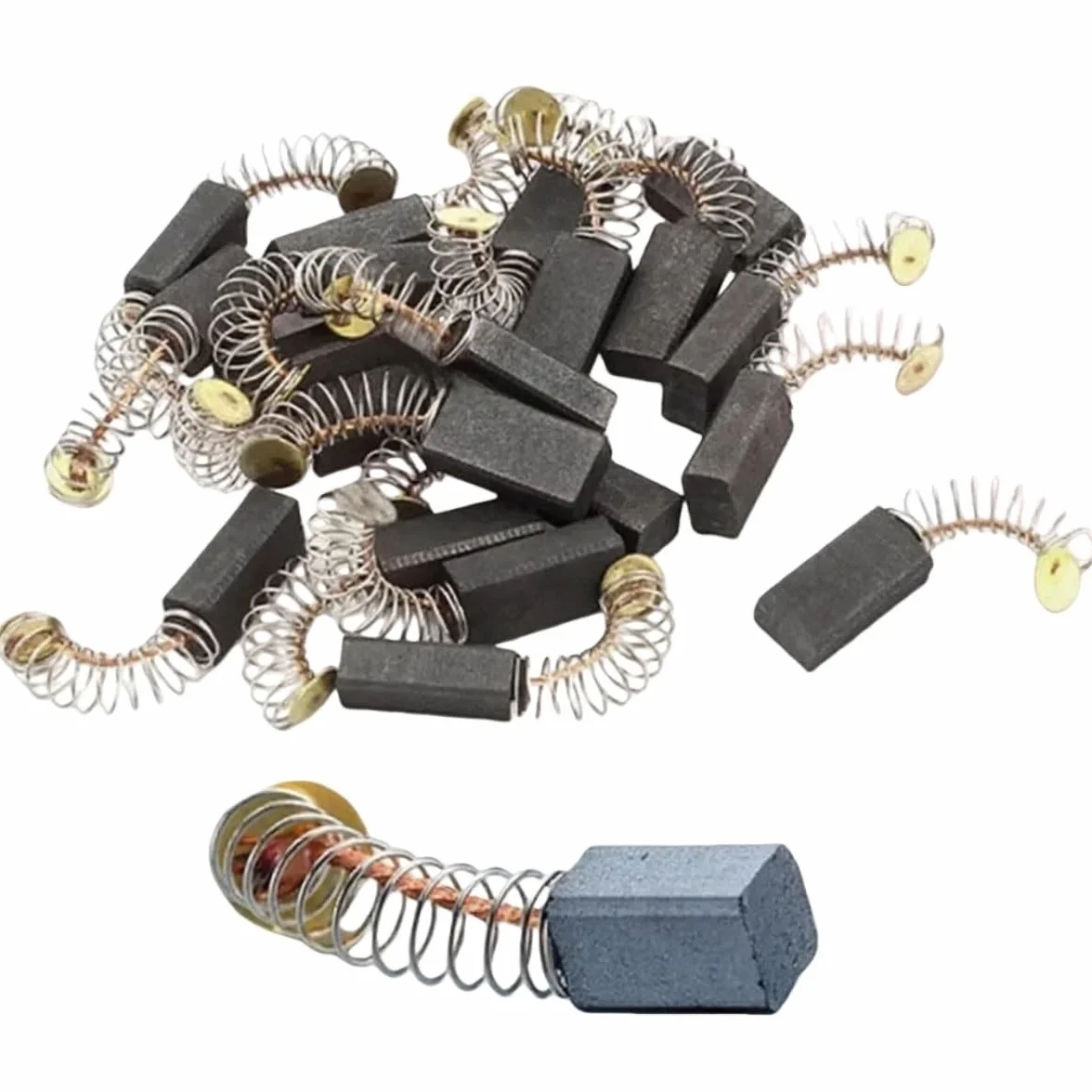 10 sztuk mi/*ni wiertarka narzędzie obrotowe szczotki węglowe szlifierka elektryczna wymiana silników części zamienne