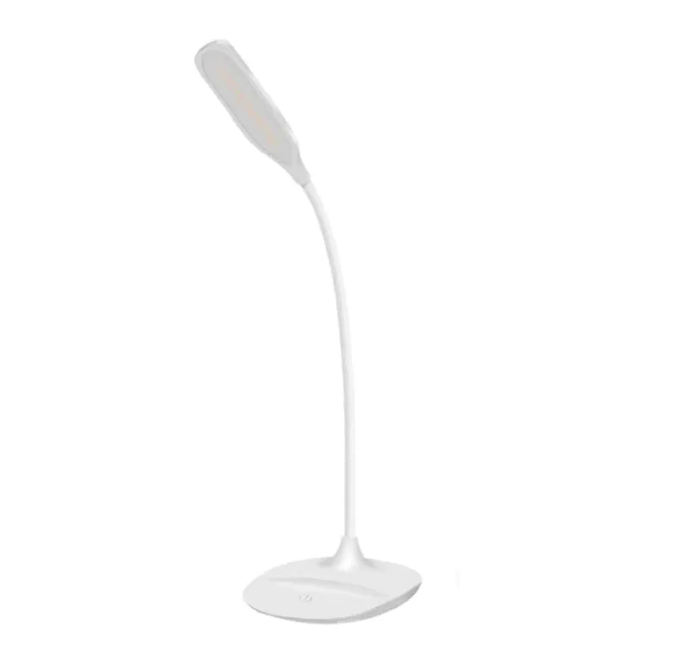 Ochrona Oczu Składana Lampa Stołowa LED Przełącznik Dotykowy Wtyczka Ochrona Oczu Biurkowa Do Sypialni Lampka Nocna Czytania 3 Tryby Oświetlenie Lampa Biurkowa