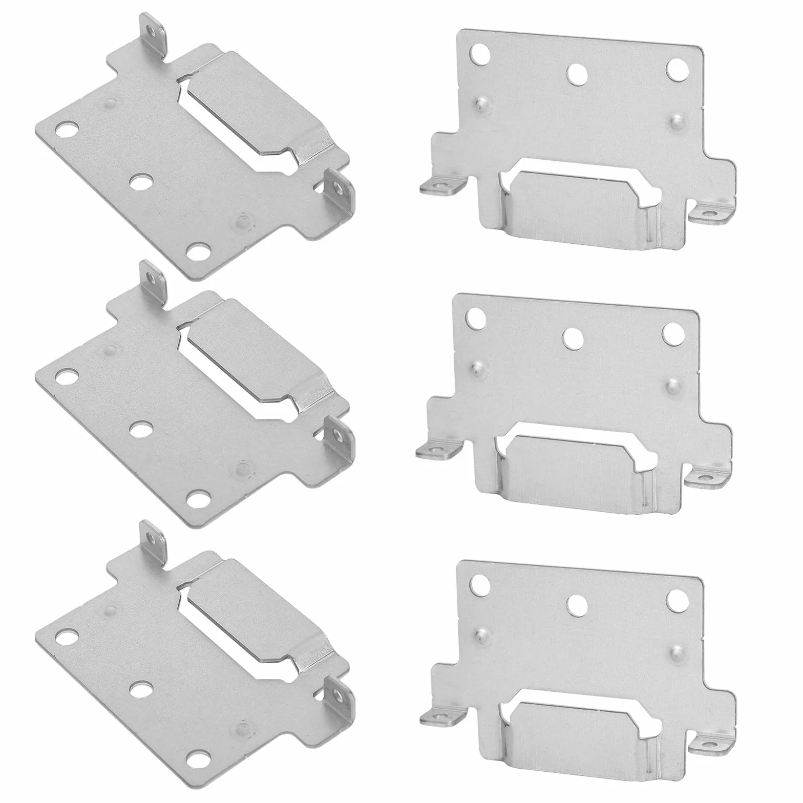 6 sztuk wspornik belka środkowa pasująca jako część zamienna do IKEA 116791 SKORVA płyta montażowa HEMNES BRIMNES MALM łóżko camper mocowanie okucia łóżka, płyta montażowa okucia łóżka (bez śrub)