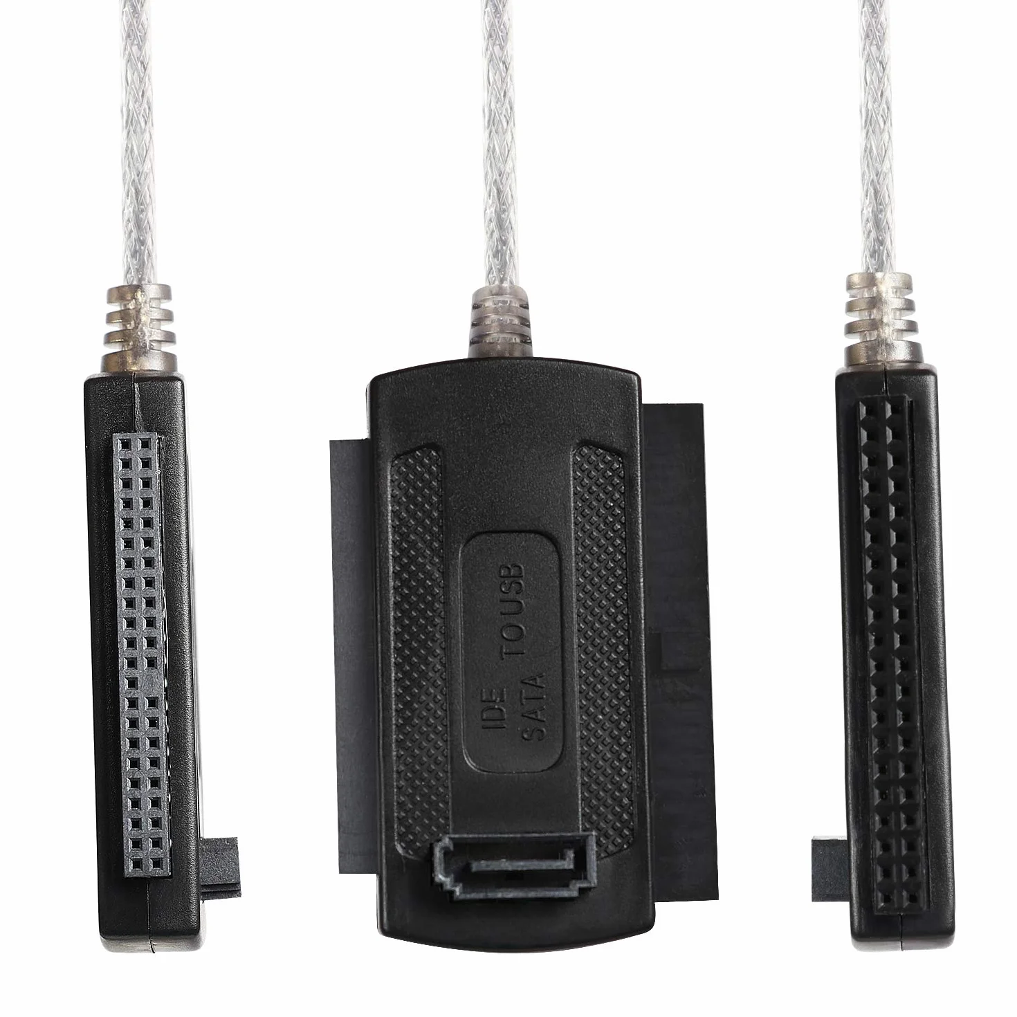 DIGIFLEX Kabel adaptera SATA IDE na USB do dysku twardego HDD - 2,5/3,5 - obsługuje dysk twardy SATA, dysk twardy 2,5 cala, dysk twardy 3,5 cala, CD-ROM, DVD-ROM, CD-RW, urządzenie COMBO, DVD-RW do
