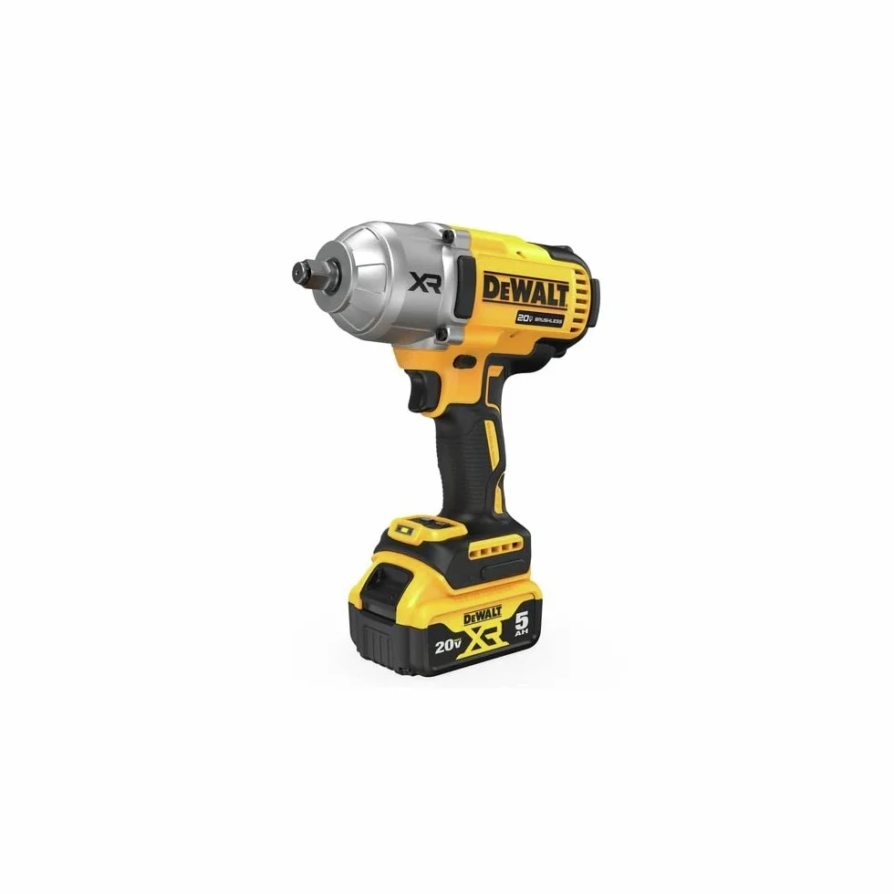 DEWALT 20 V MAX XR 1/2" klucz udarowy o wysokim momencie obrotowym z zestawem kowadła z pierścieniem wieprzowym (DCF900P2)