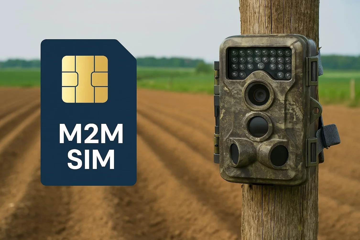 M2M karta SIM do rolnictwa, techniki pomiarowej, czujników, zastosowań GPS, kamer leśnych, robotyki, systemów alarmowych, logistyki, danych korekcji RTK, licznika prądu, monitoringu maszyn
