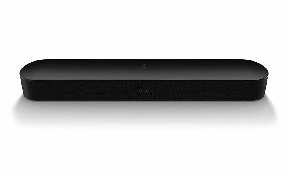 Sonos Kompaktowy soundbar Beam (Gen 2) z Dolby Atmos i sterowaniem głosowym — Czarny