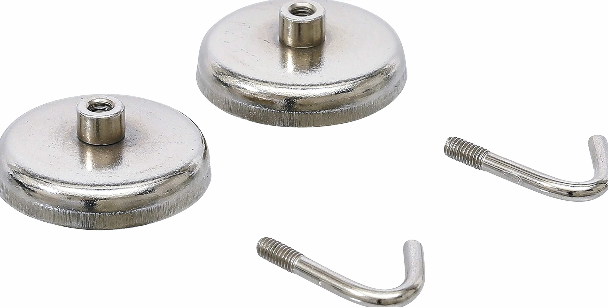 BGS Diy 79913 | Hak magnetyczny | okrągły | Ø 34 mm | 2 szt. | 3,5 kg
