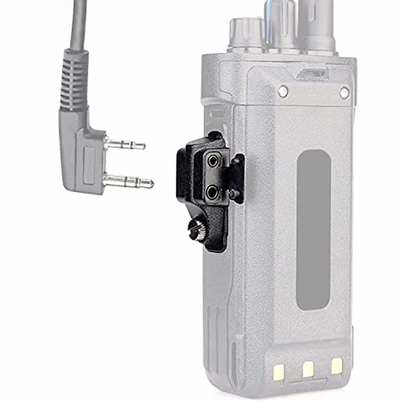 Retevis Walkie Talkie, adapter audio, konwerter audio, kompatybilny z Ailunce HD1 DMR Radio Retevis RT648 RT82 RT29 Motorola GP328Plus Walkie Talkie (1 szt.)
