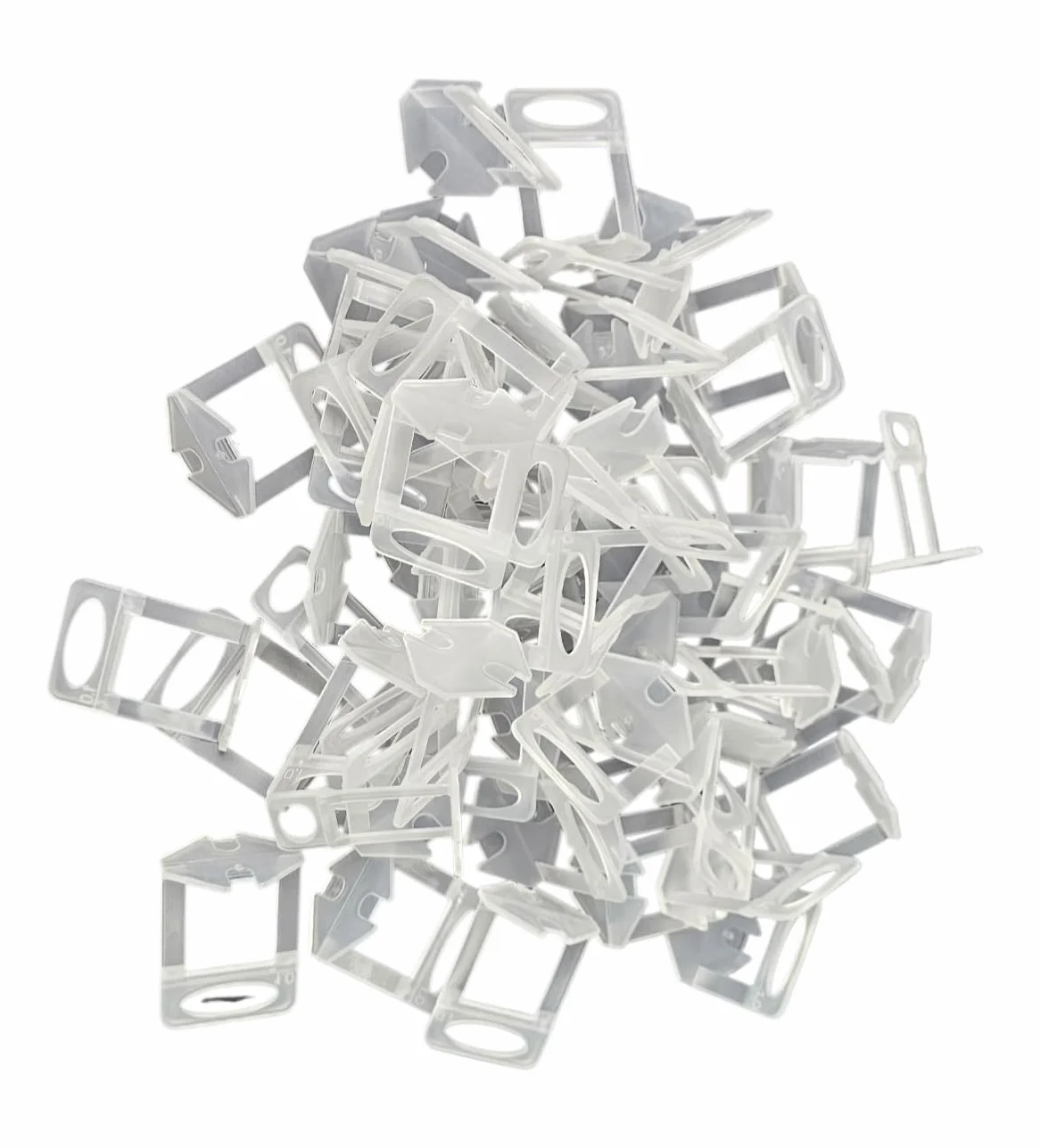 Zaczepy 1,5 mm 2000 sztuk płytek system poziomowania płytek grubość płytek 12-21 mm bardzo długi - system układania płytek pomoc w układaniu płytek system niwelacji płytek