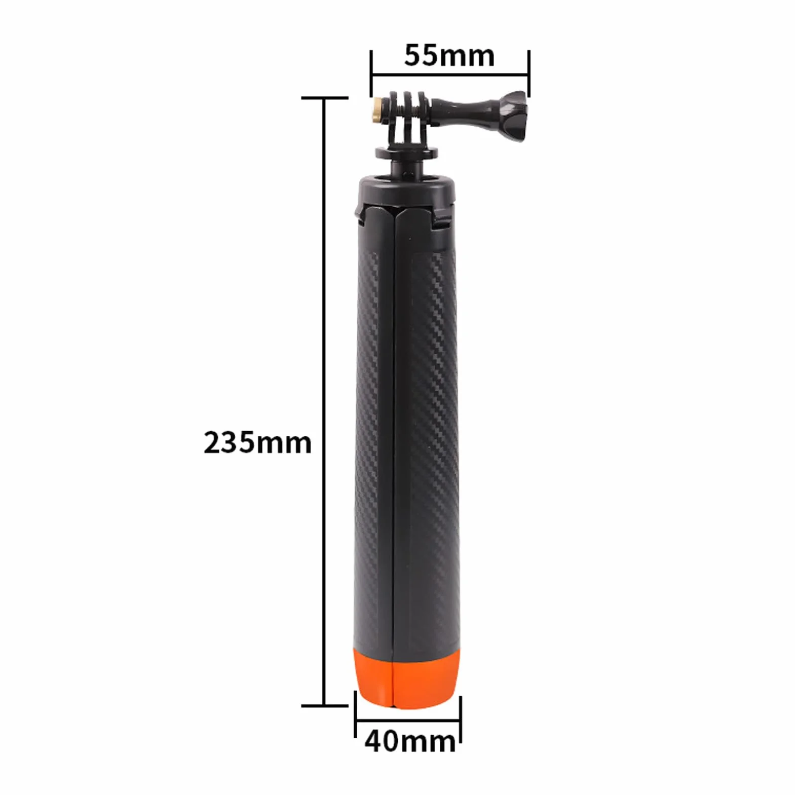 4 w 1 Pływający Statyw do Selfie z Uchwytem na rękę Podwodny Wysuwany Monopod do Action 5 Pro, 4, 3, do X4, X3, Ace Pro 2