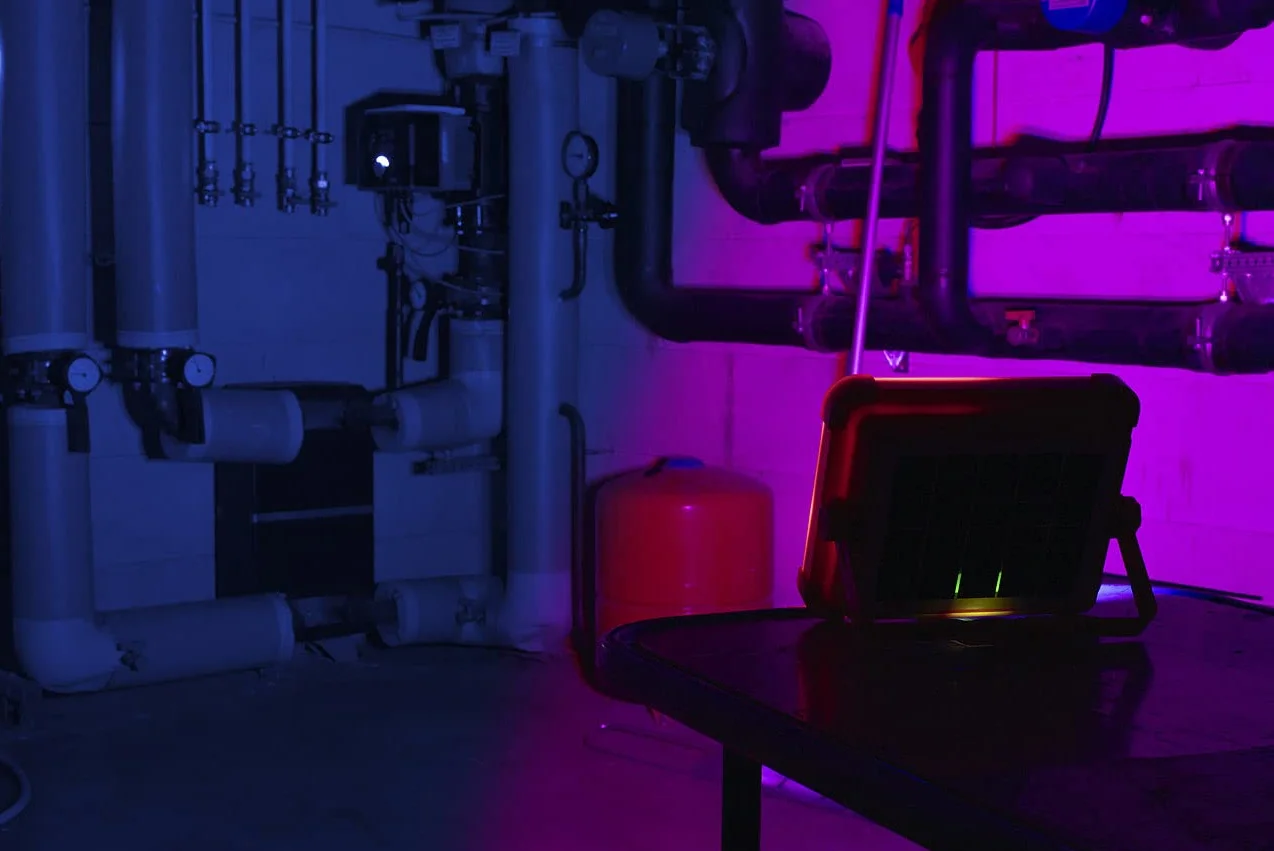 Luminea Reflektor budowlany LED, akumulator, 2392 lm, możliwość ściemniania, CCT (akumulatorowy reflektor budowlany USB)