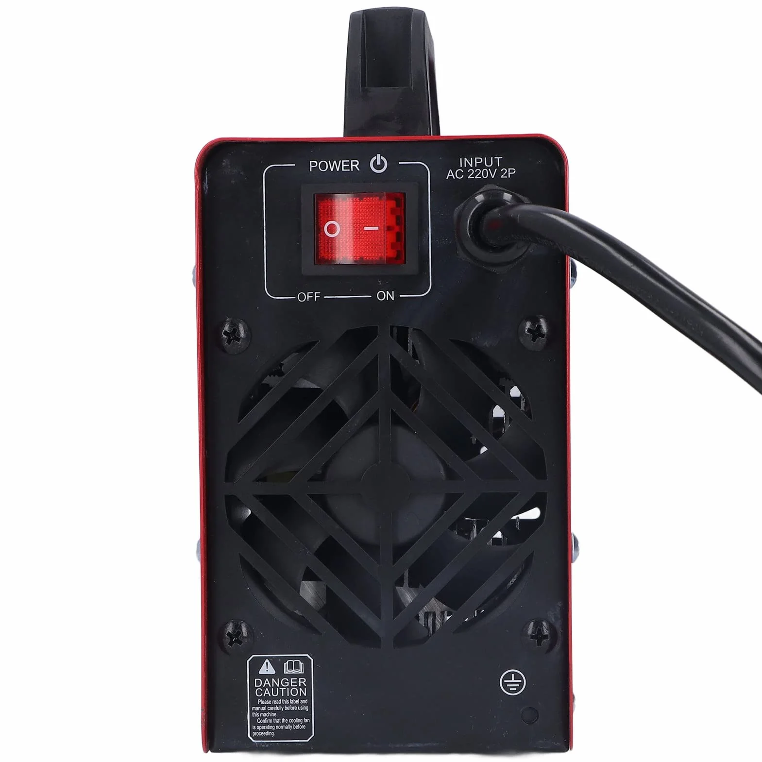 Spawarka łukowa Mini Przenośna Ręczna Spawarka Inwertorowa DC 20-200A ARC200 Wtyczka EU AC220V z Tuleją Okablowania/mosiężnym Uchwytem do Spawania Metali