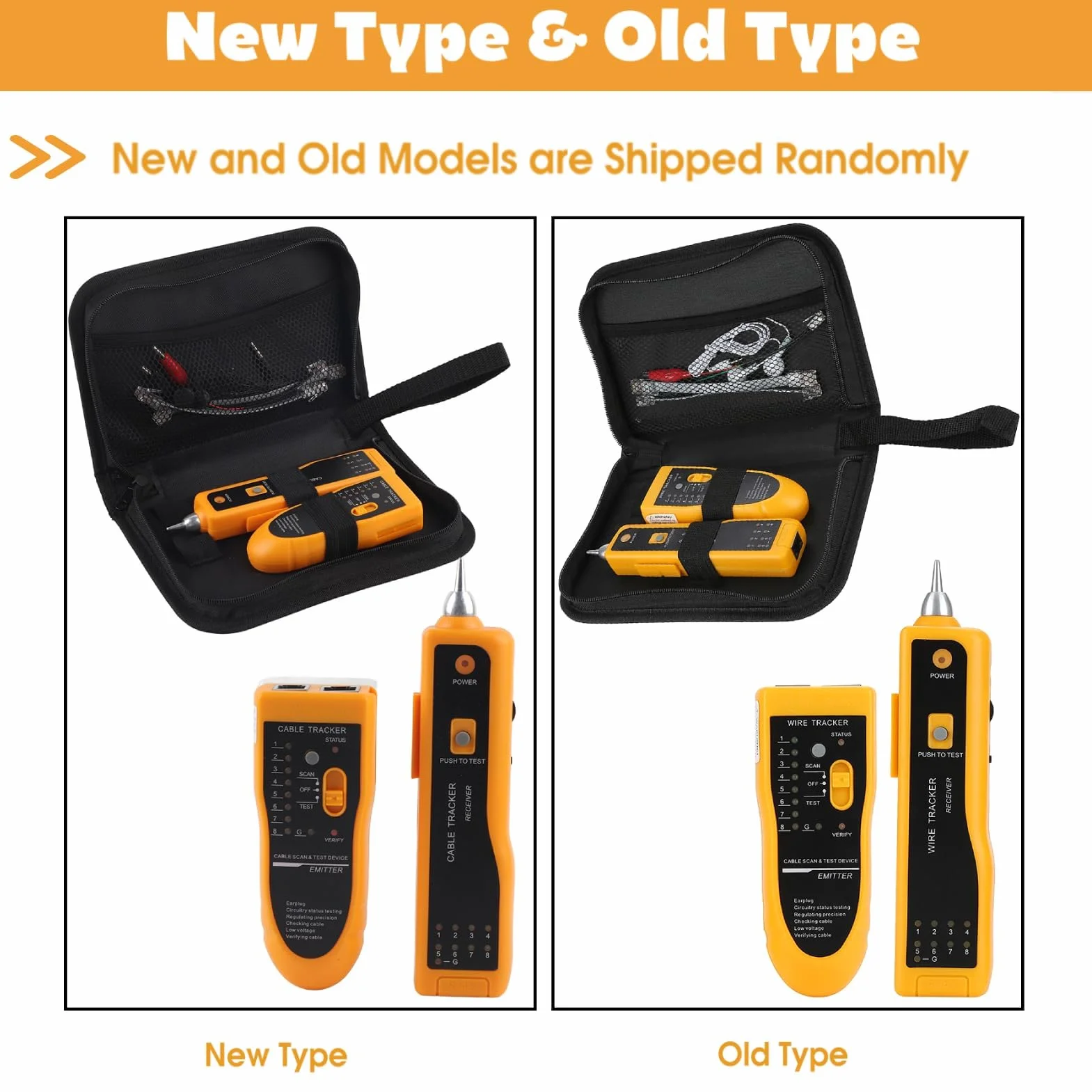 Wire Tracker Cable Tester Kabli Sieciowych, WireLine Finder Kabel Telefoniczny Ethernet LAN, Ręczny Tester Kabli Kablowych Drut Lisa i Psa