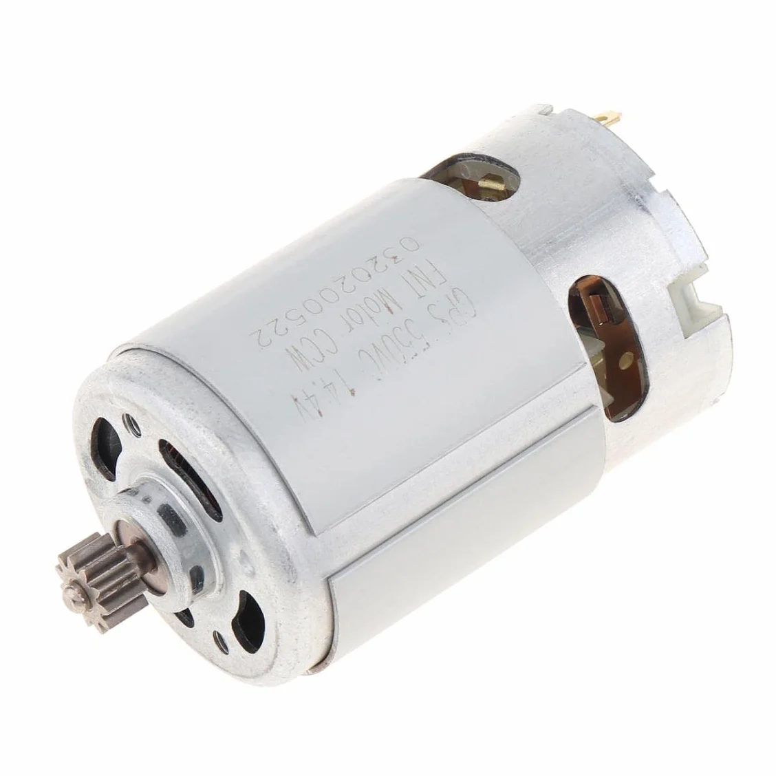 DC RS550 14,4 V 24500 TR/min Elektroniczny starter DC z dwiema prędkościami 11 zębów i skrzynią biegów o wysokim momencie obrotowym do wkrętarki akumulatorowej