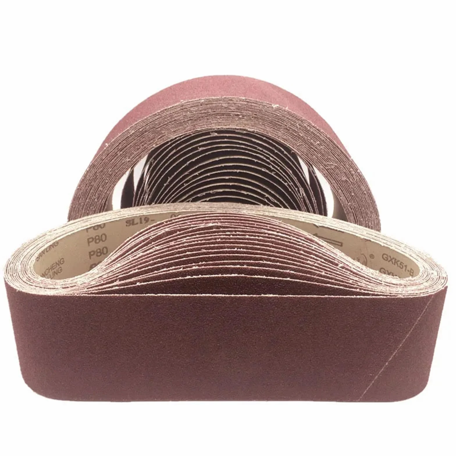 Pasy szlifierskie, Zestaw taśm szlifierskich 10 sztuk 50x1000mm 40-1000 do szlifierki taśmowej(10pcs 180 Grit)