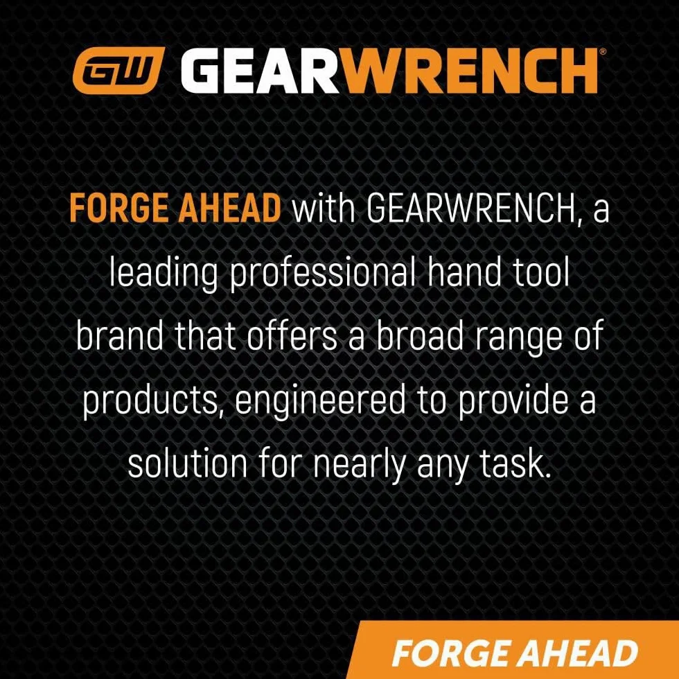 GEARWRENCH Standardowy zestaw gniazd metrycznych 1/2", 12-punktowy, 13 szt. - 80710D