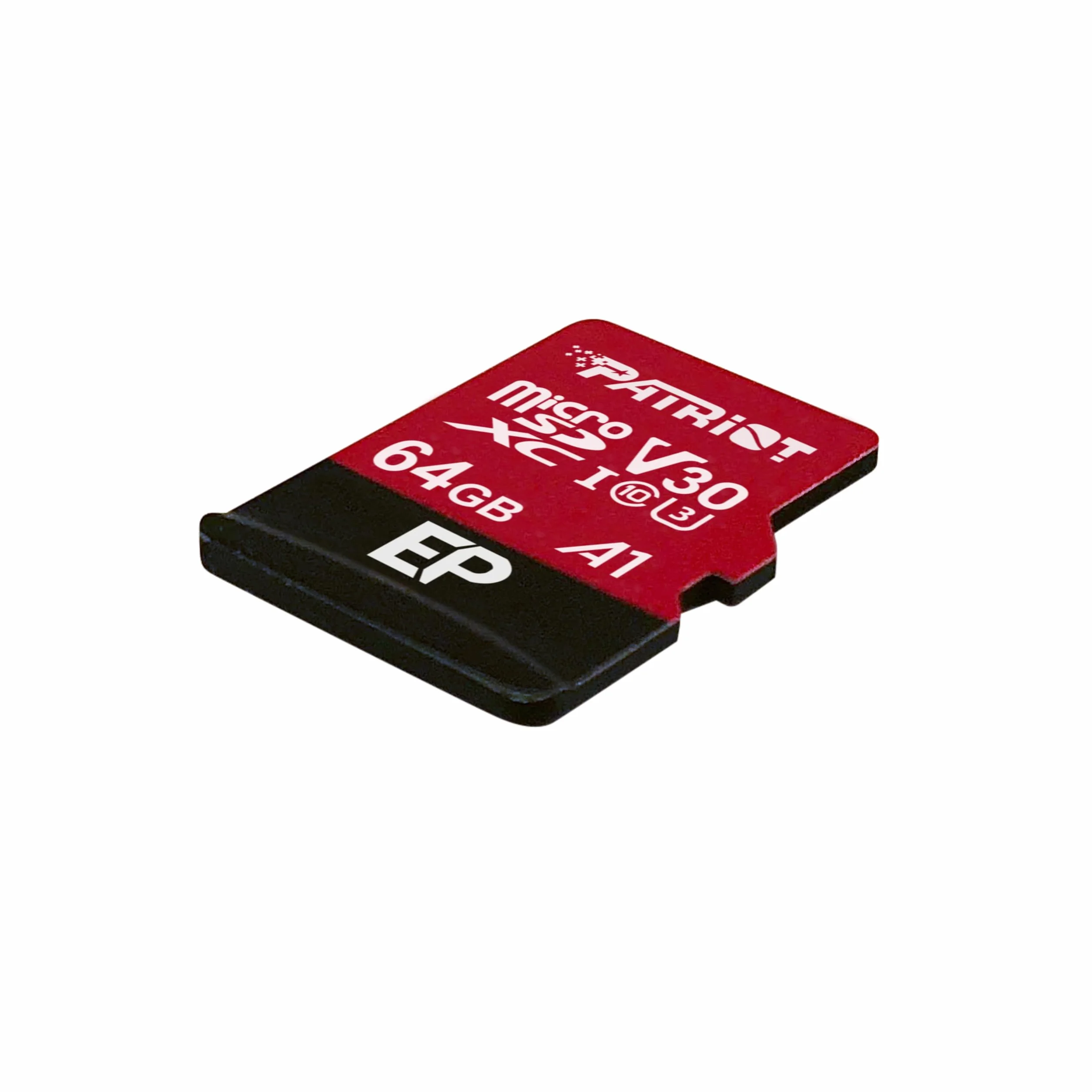 Patriot Memory PEF64GEP31MCX Karta Pamięci Microsd, Czarny/Czerwony, 64 GB