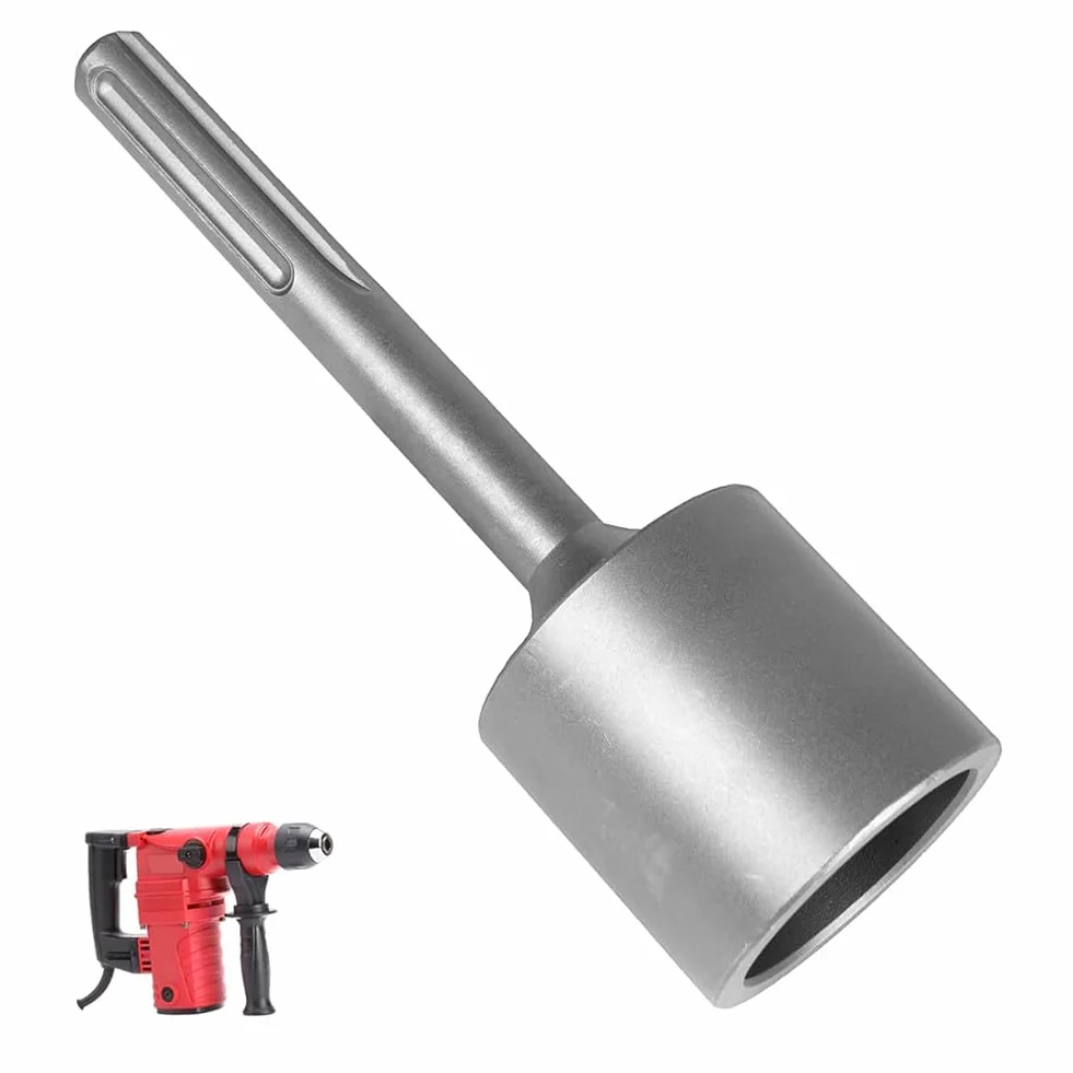 SDS Max Trzpień Słupek T Kierownica, 2 Cale Ogrodzenie Słupek T Sterownik Słupki I Uziemienie Pręt Sterownik Adapter Bity Dla SDS Max Obrotowe Młotowiertarka Narzędzie