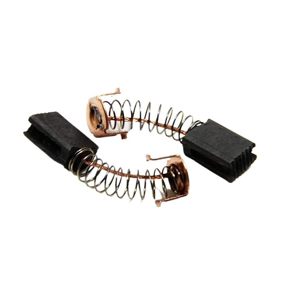 5 par szczotek węglowych G720 5 x 8 x 12 mm do G720-B3 GR750K PF600-B3 szlifierka kątowa silnik części zamienne do elektronarzędzi