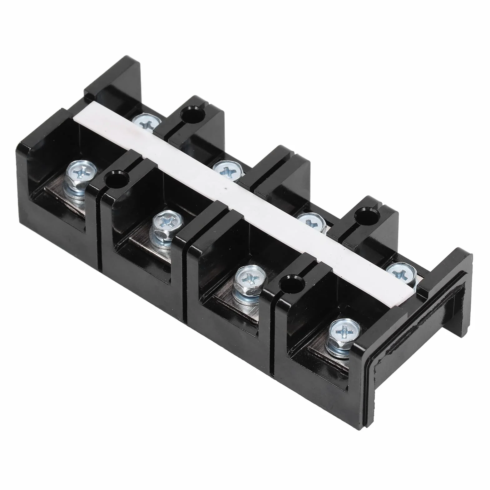 Listwa Zaciskowa śrubowa Dwurzędowa Izolowana Elektryczna Listwa Zaciskowa Listwa Zaciskowa AC600V 100A(8 Points)