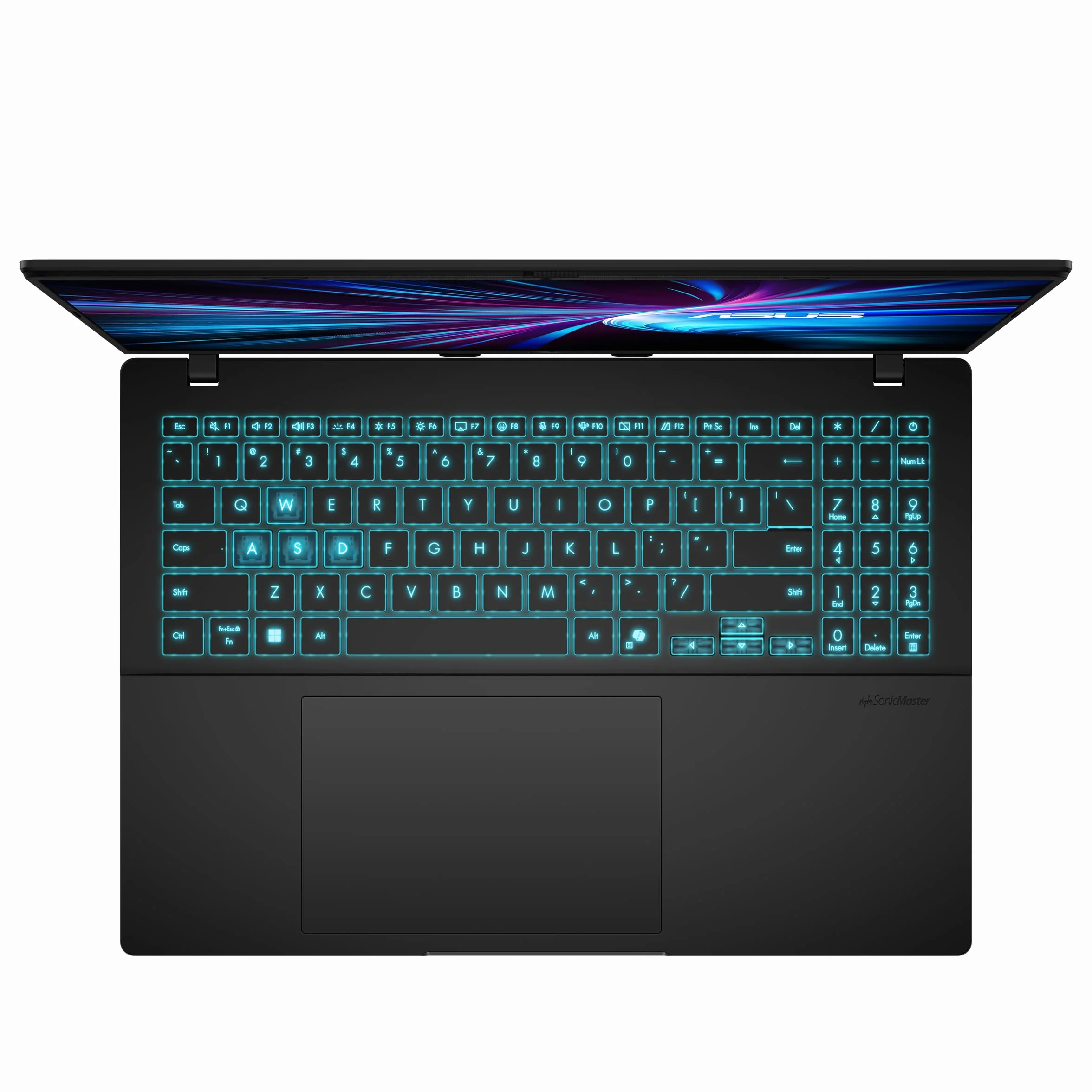 ASUS V16 V3607VM laptop gamingowy 16" WUXGA 144 Hz IPS Intel Core 7 240H 16 GB RAM 1 TB SSD NVIDIA RTX 5060 Win11 Home czarny