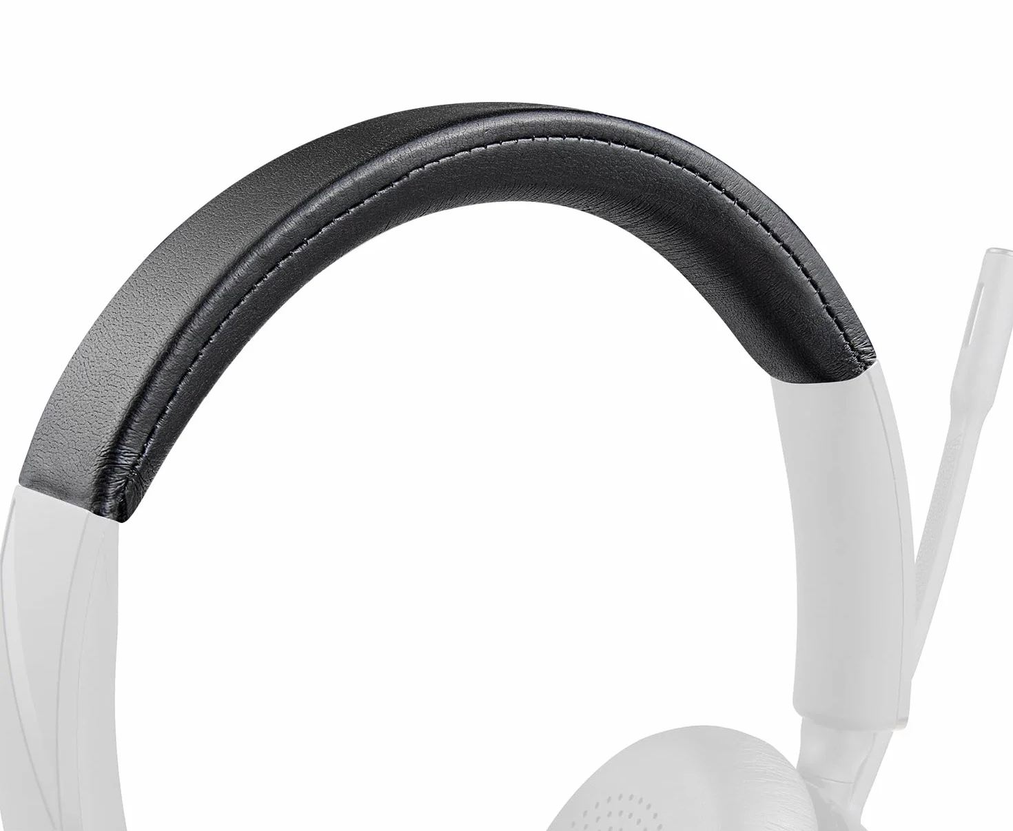 SOULWIT Pokrowiec na pałąk ze skóry proteinowej do Plantronics(Poly) Voyager 4220 UC/4210 UC słuchawek, część zamienna do naprawy pałąka
