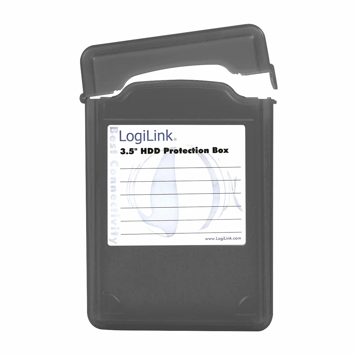 LogiLink UA0133 pokrowiec na dysk twardy 3,5 cala HDD czarny