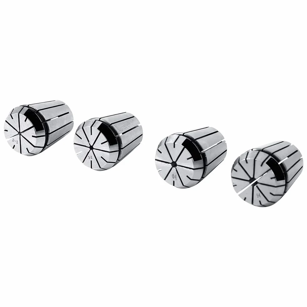 Zestaw tulei zaciskowych sprężynowych ER32 19 sztuk tuleje zaciskowe o wysokiej precyzji mocowania do grawerowania do frezarki CNC tokarka zakres mocowania od 2mm do 20mm