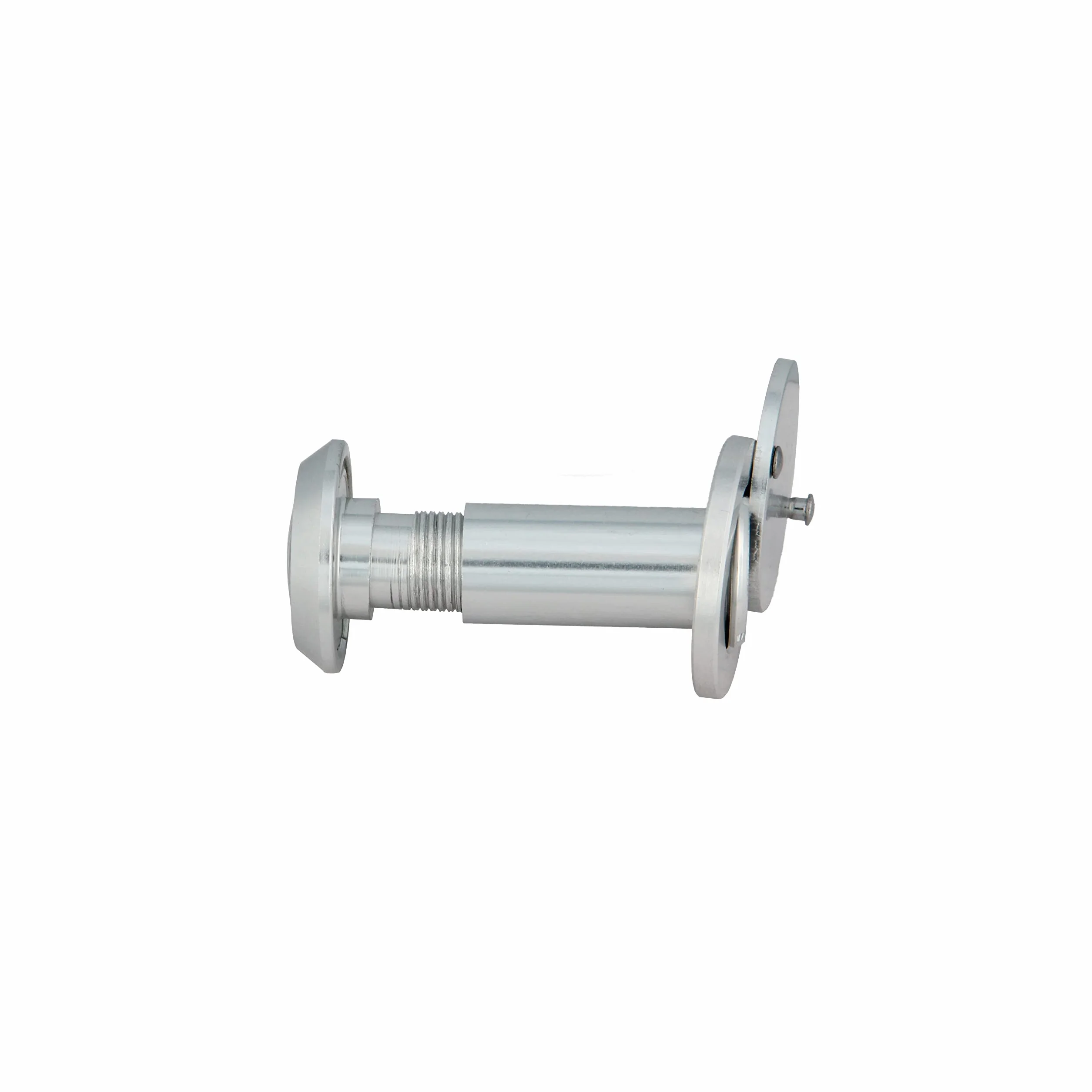 Amig - Mod. wizjer 3 z super kątową soczewką do drzwi wewnętrznych i zewnętrznych 3-14 z aluminium w kolorze srebrnym - aluminium - Wymiary: średnica 14 mm - grubość drzwi: 35-60 mm