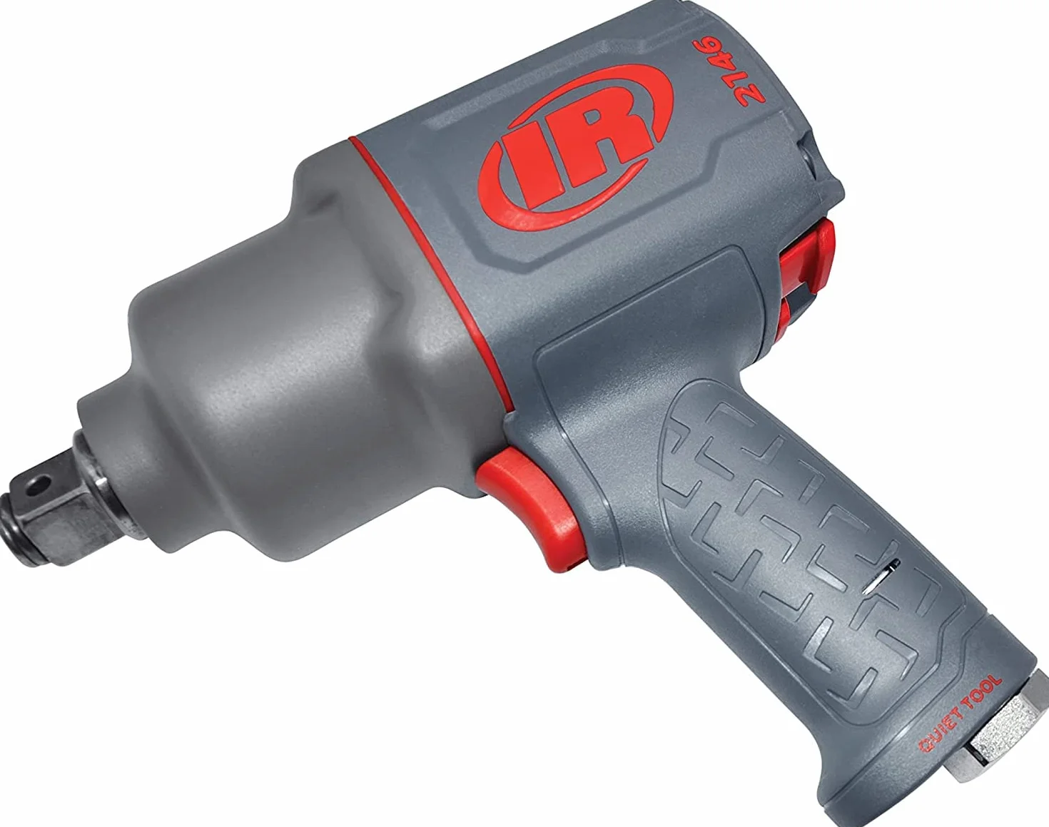 Ingersoll Rand 2146Q1MAX Pneumatyczny klucz udarowy 3/4 cala - moment obrotowy 2700 Nm przy zrywaniu nakrętek, waga 3,5 kg - cicha technologia i optymalna kontrola