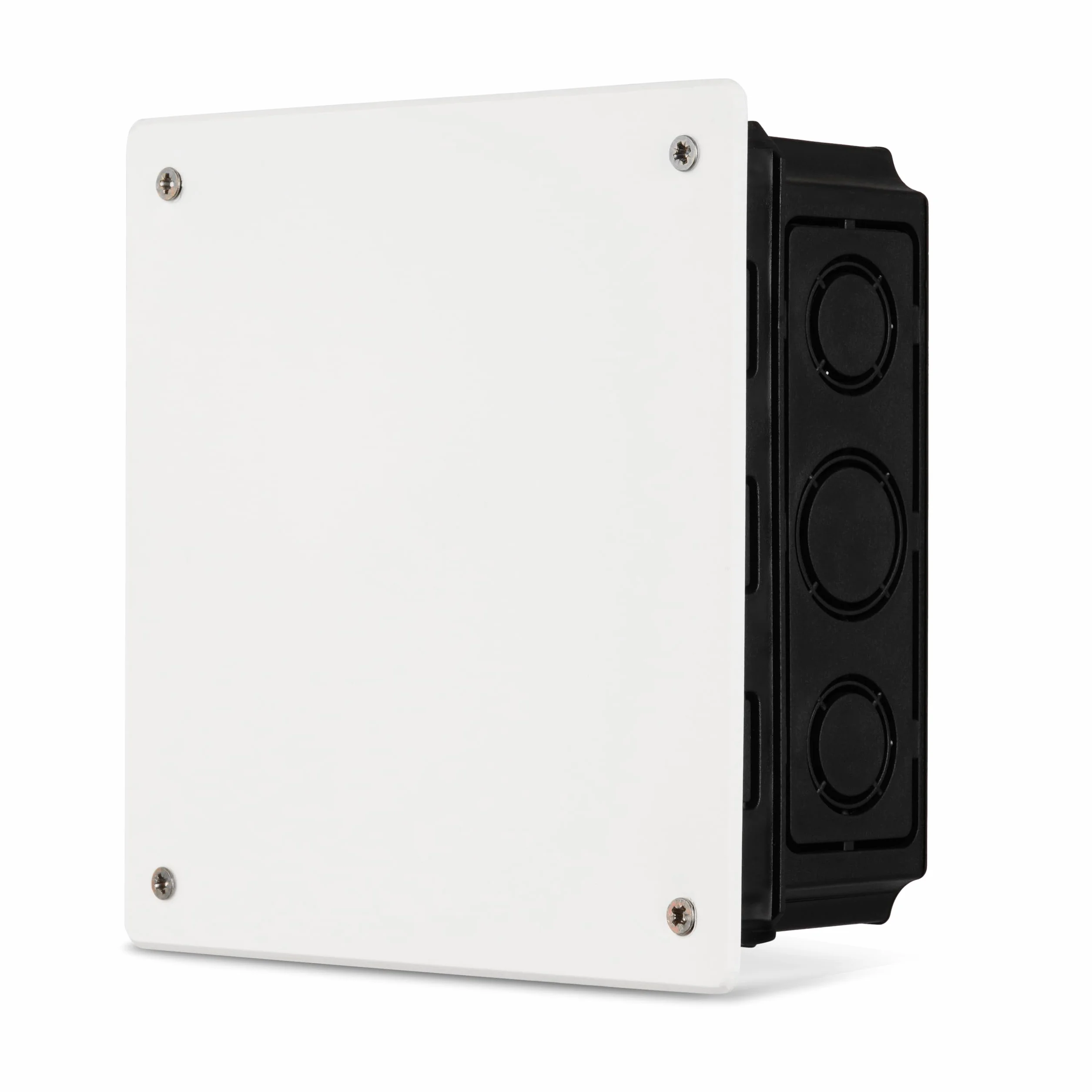 REV Puszka rozdzielcza - podtynkowa puszka rozgałęźna skrzynka rozdzielcza 15 x 15 x 6 cm, biała