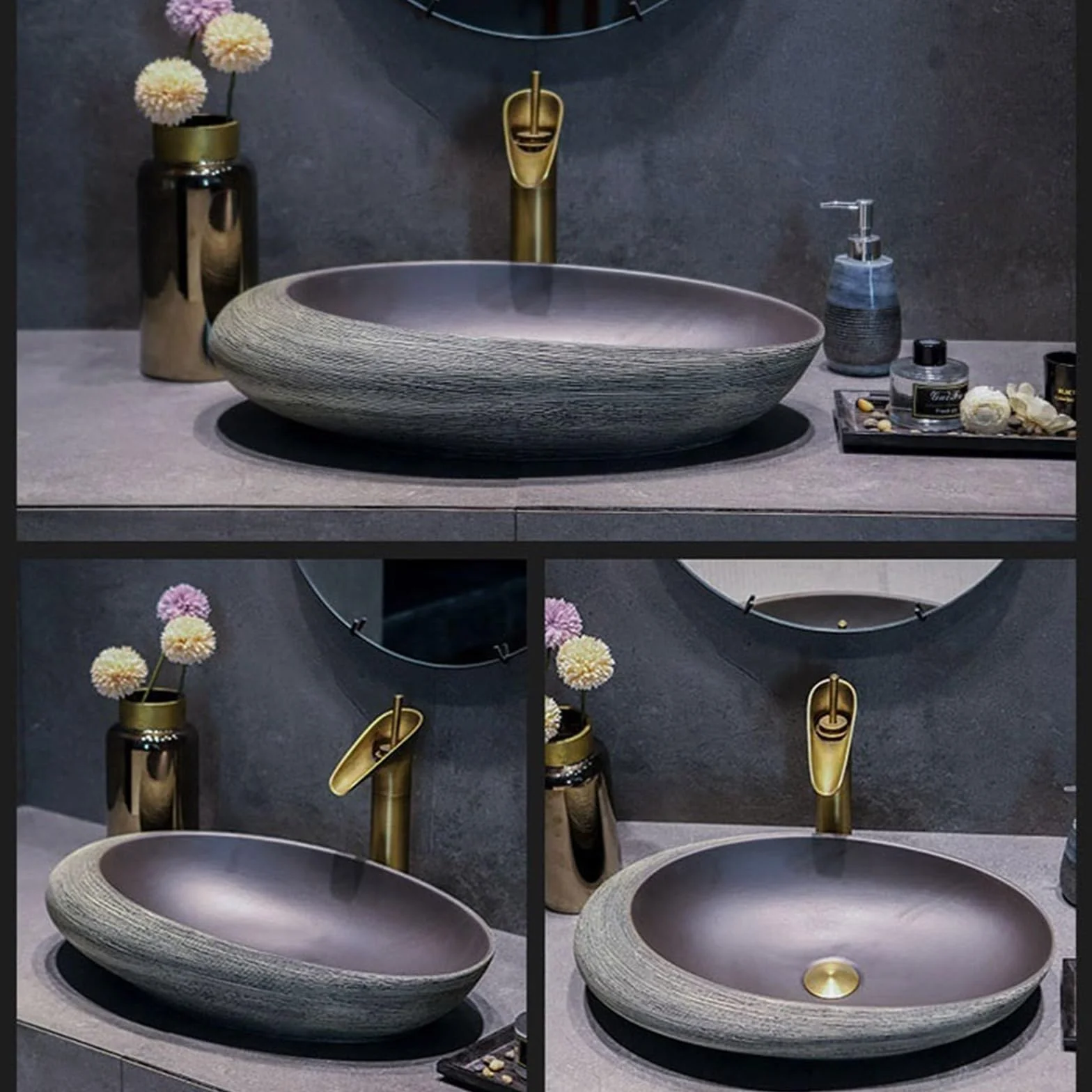 Umywalka Nablatowa Umywalka Nablatowa Wysokiej Jakości Umywalki Łazienkowe Retro Umywalka Hotelowa Umywalka Ceramiczna Nablatowa Umywalka Domowa Umywalka Łazienkowa Ceramiczna Mała Umywalka Łukowa