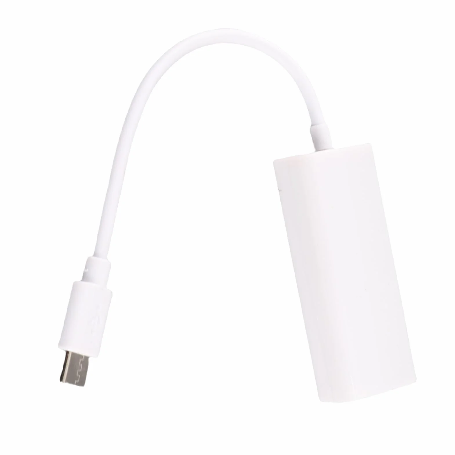 Konwerter Adaptera Sieciowego USB 3.1 Typu C na RJ45 100 Mb/S Ethernet LAN do Laptopa USB C, Plug and Play, Mały Rozmiar, Swobodnie włóż Złącze Typu C, Zaawansowany Układ