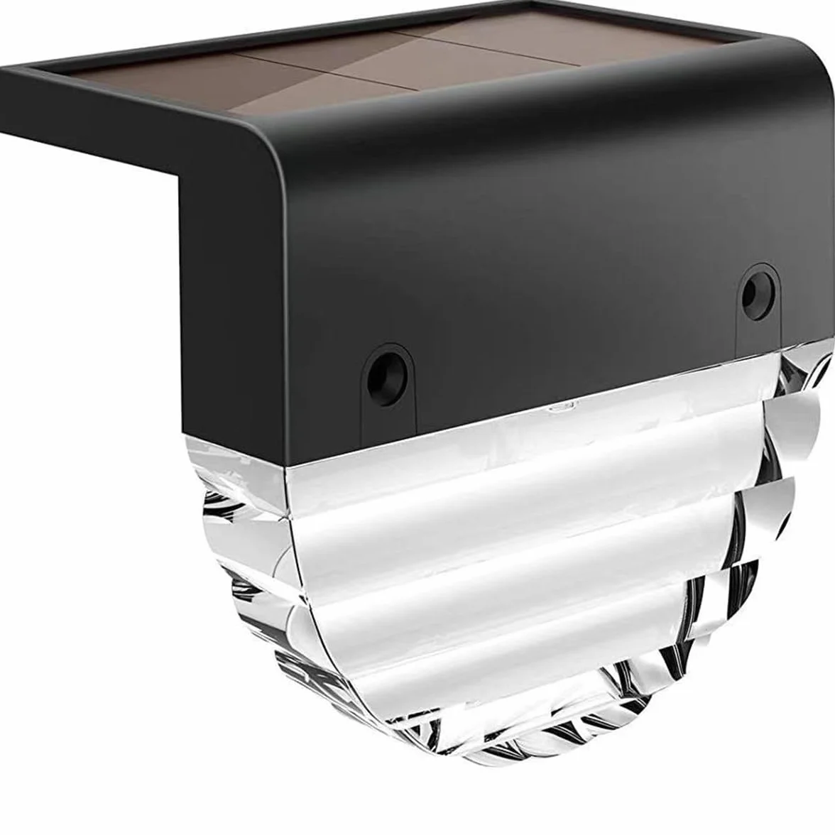 Lampy solarne do ogrodu, oświetlenie schodowe, schody, podwórze, ścieżki, dekoracyjne oświetlenie nocne na patio i do ogrodu, 4 szt