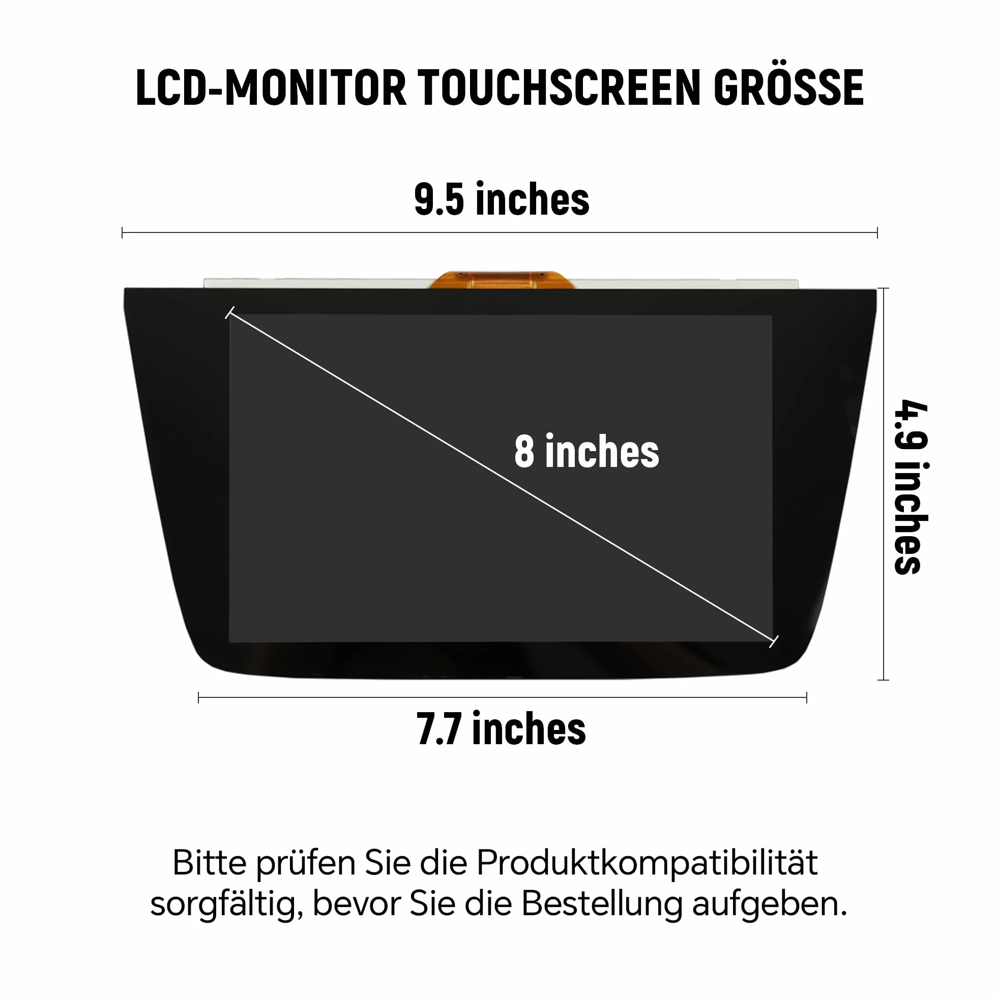 Wyświetlacz LCD ekran dotykowy do Opel Astra Vauxhall Navi 900 GPS nawigacja LQ080Y5DZ06 LQ080Y5DZ10