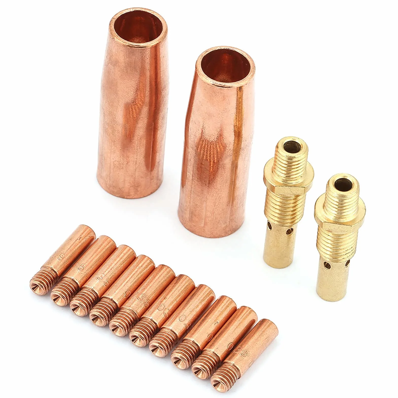 14 stücke Düsen Diffusor Tip Kit für Tweco MIG Schweißpistole
