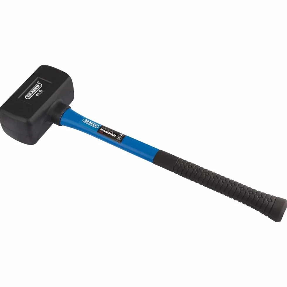 Draper 74319 młotki gumowe Deadblow (Hammer) z wałami z włókna szklanego (1,8 kg/64 uncji)
