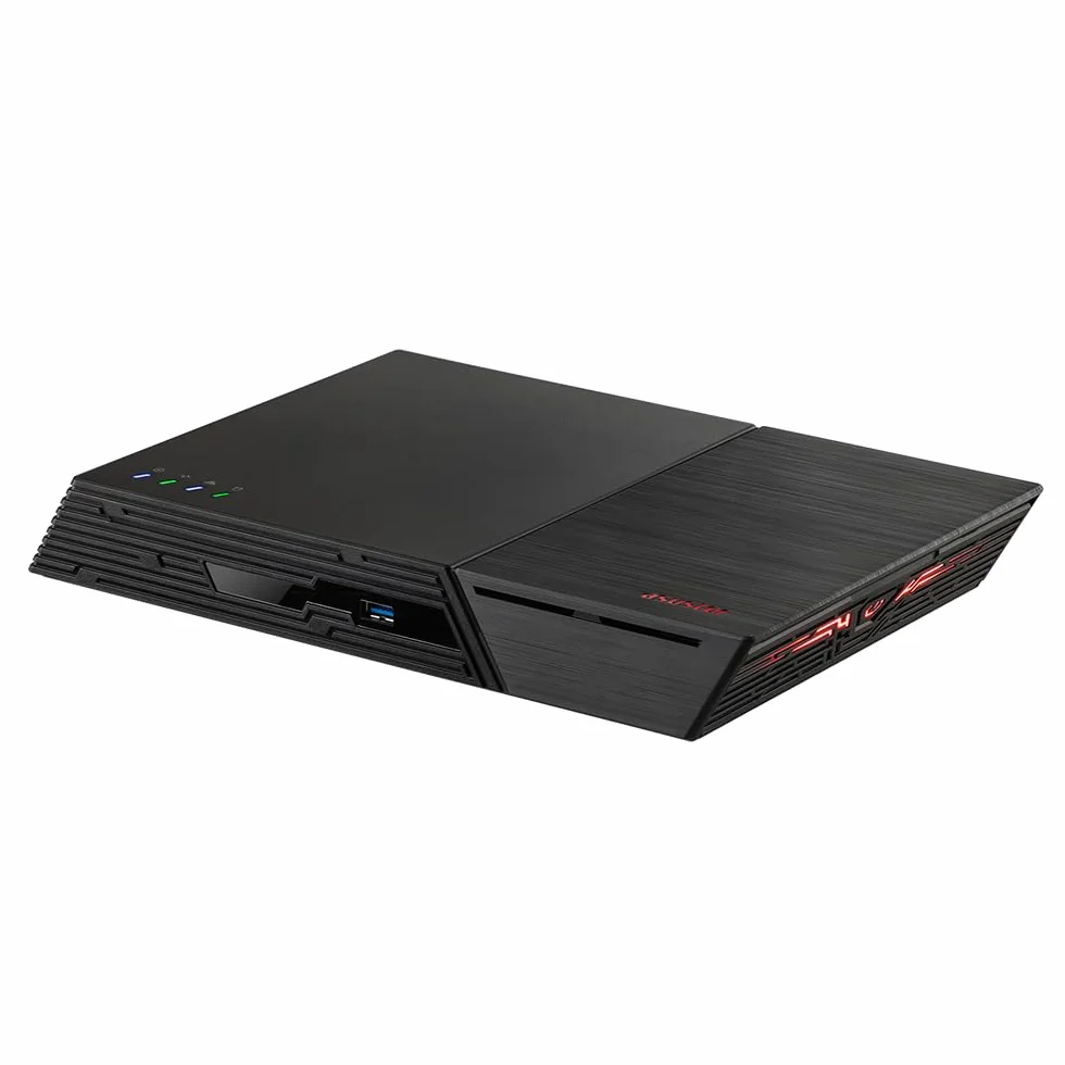 Asustor FLASHSTOR 6 Gen2 FS6806X 6 Bay M.2 SSD NAS, AMD Ryzen Quad Core 2,3 GHz, 8 GB RAM DDR5, 10 GbE, USB 4 Type-C